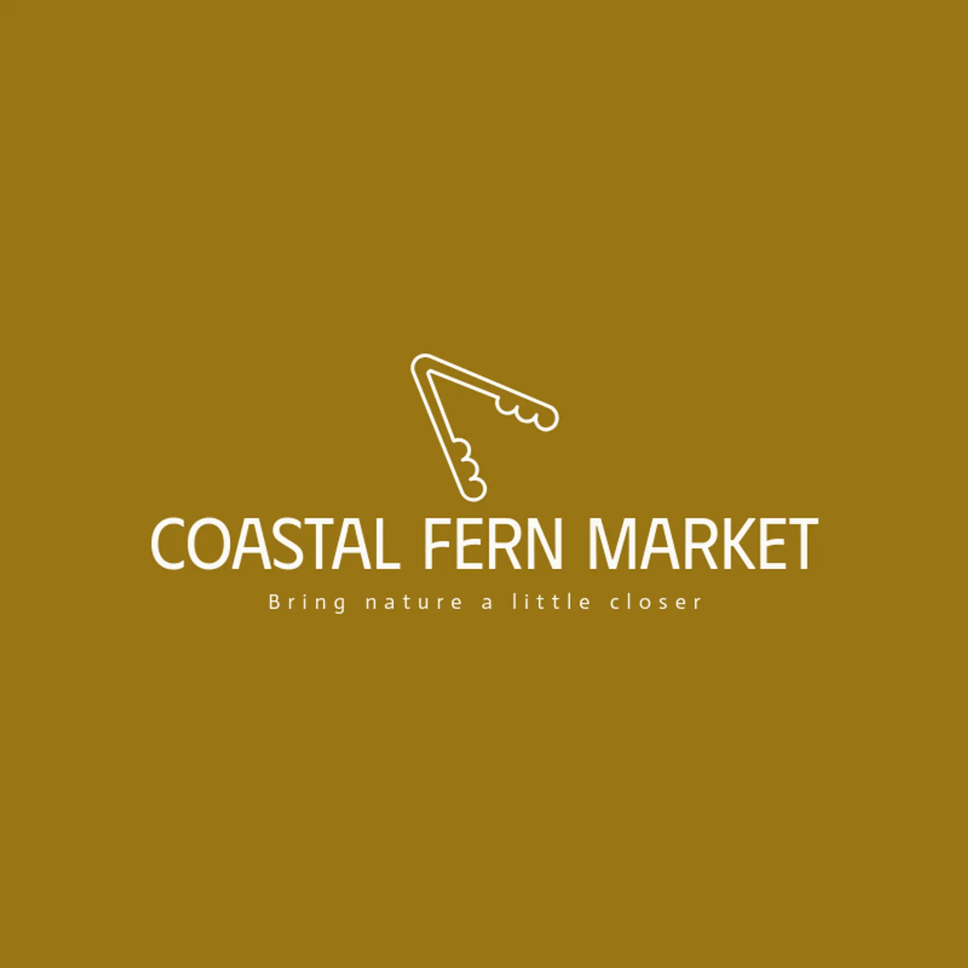 Coastal Fern Market logo for australia