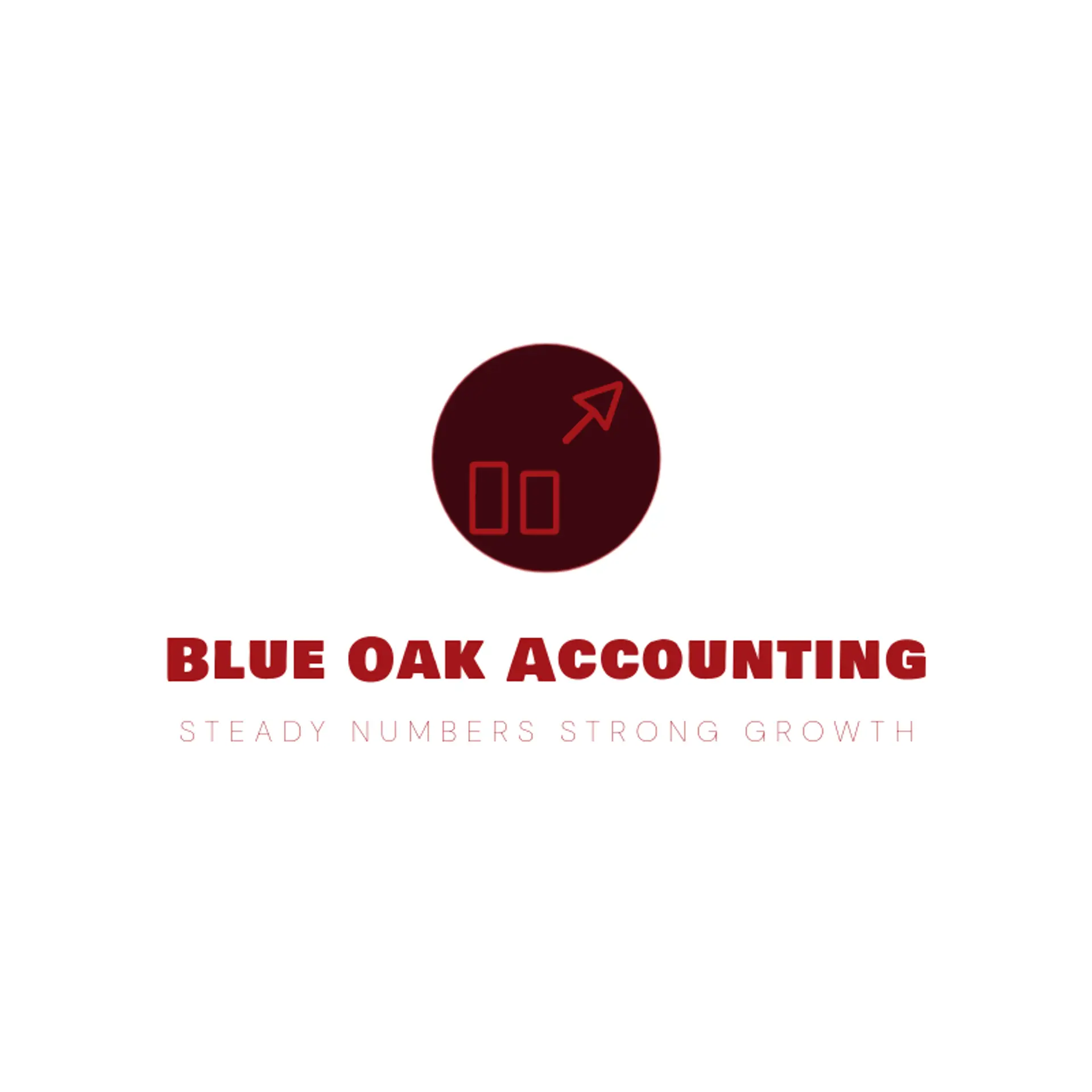 Blue Oak Accounting logo for accounting