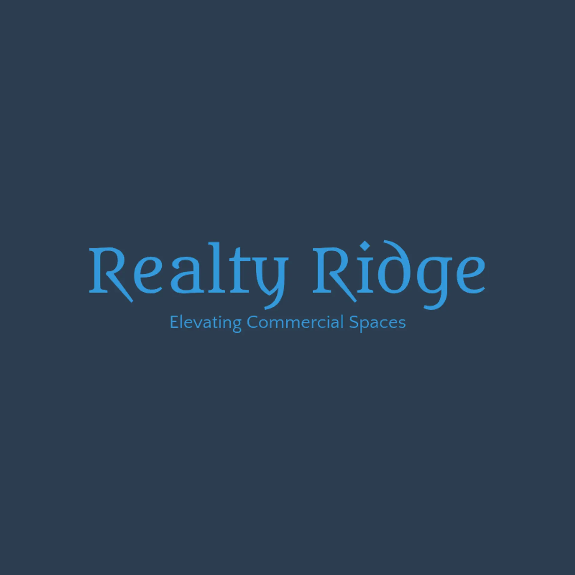 Realty Ridge logo for commercial real estate