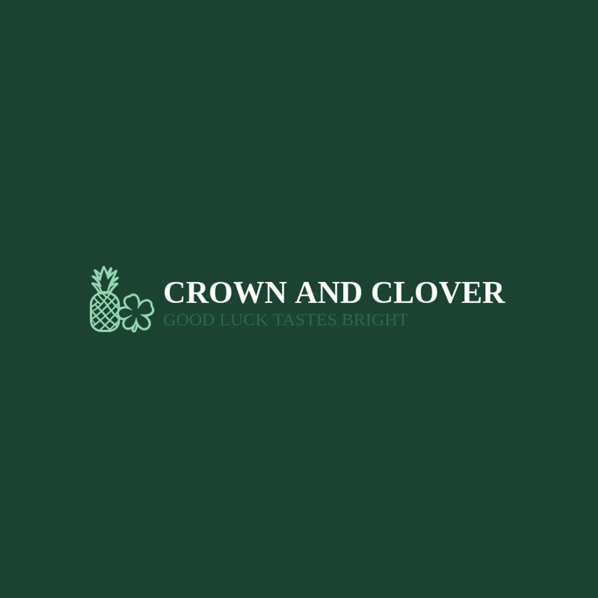 Crown And Clover logo for pineapple