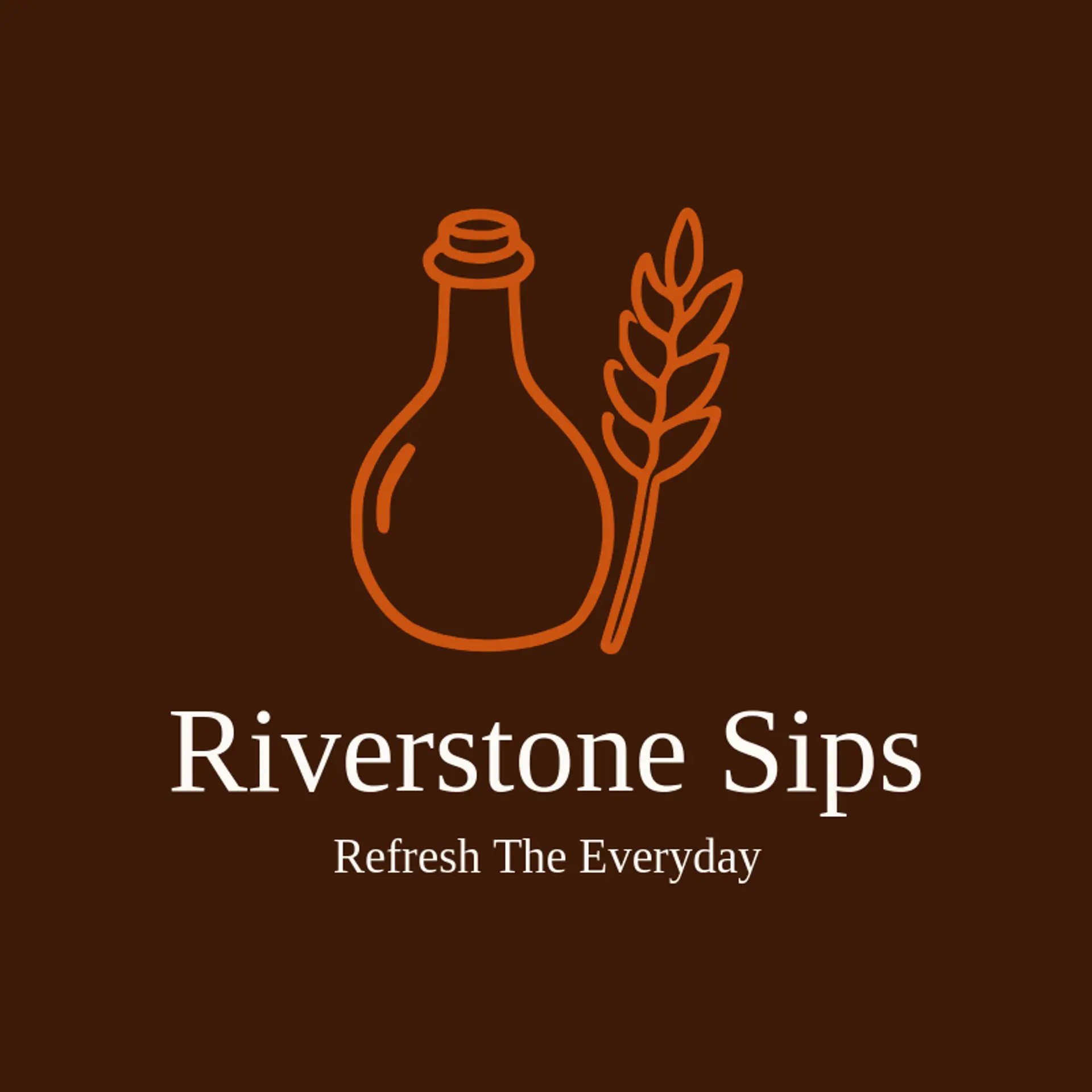 Riverstone Sips logo for drink