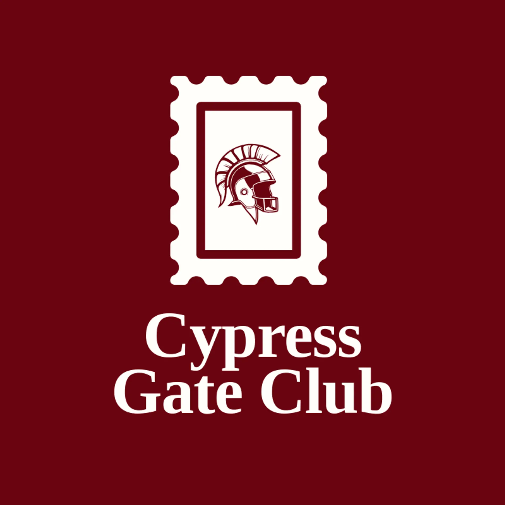Cypress Gate Club logo for trojan