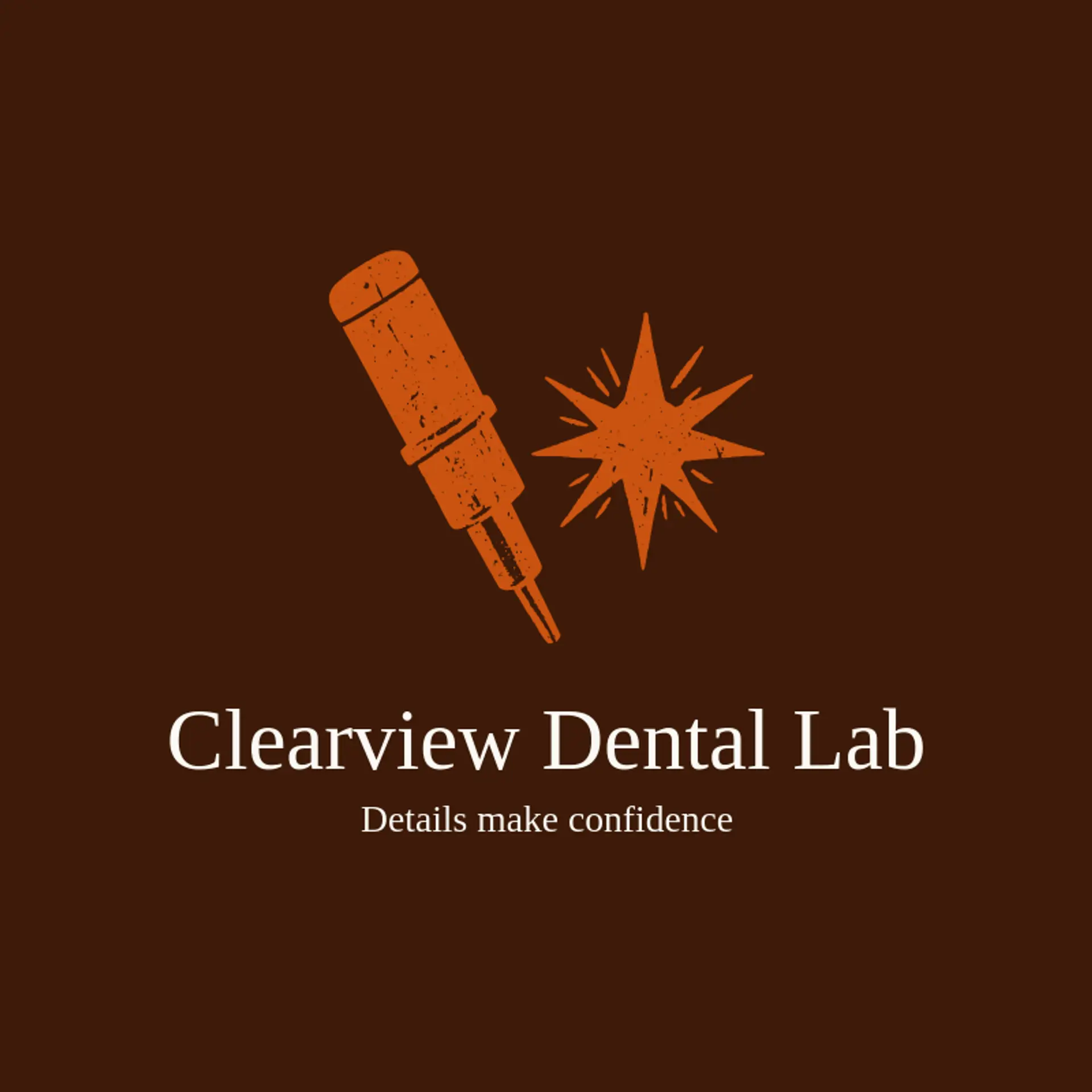 Clearview Dental Lab logo for dentist
