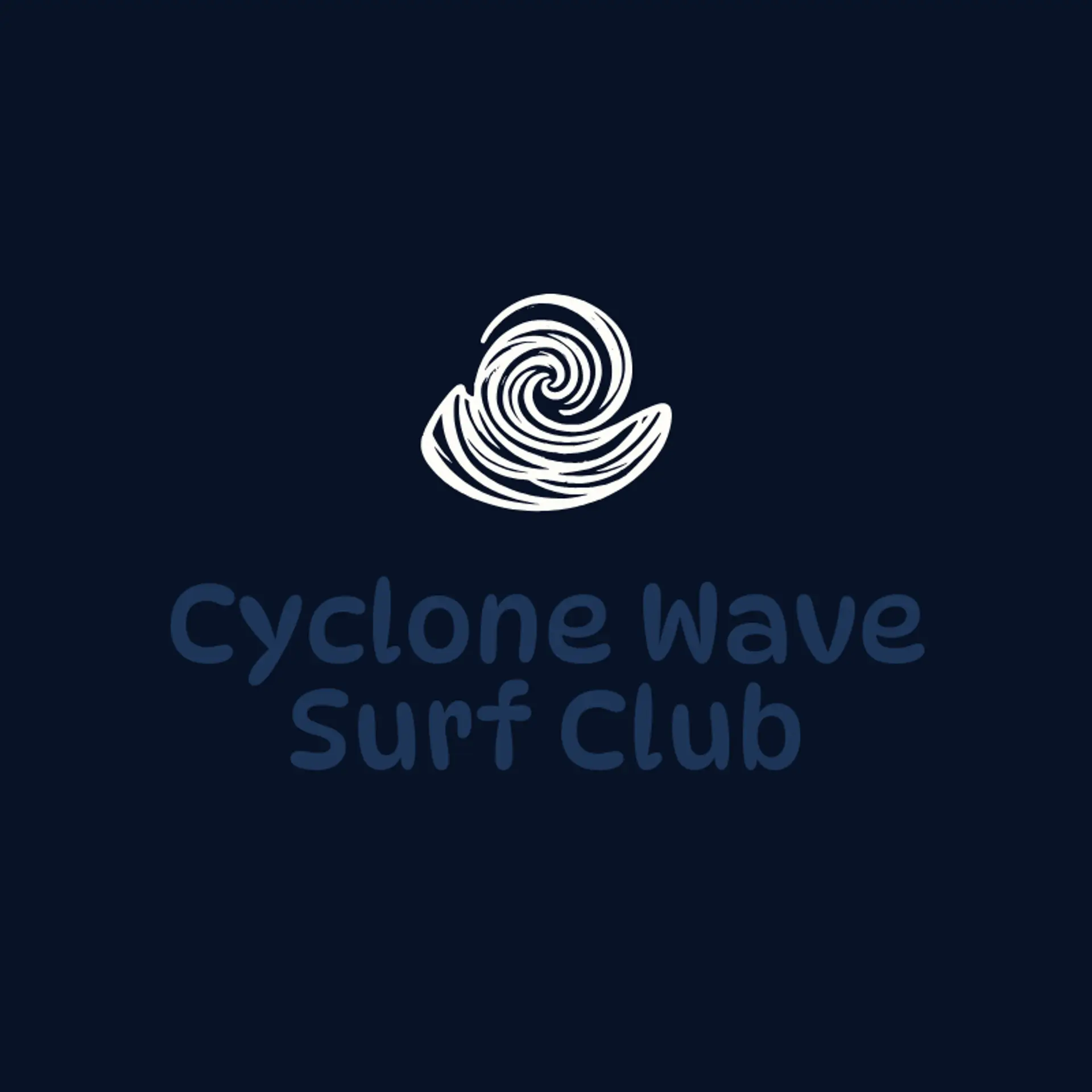 Cyclone Wave Surf Club logo for cyclone