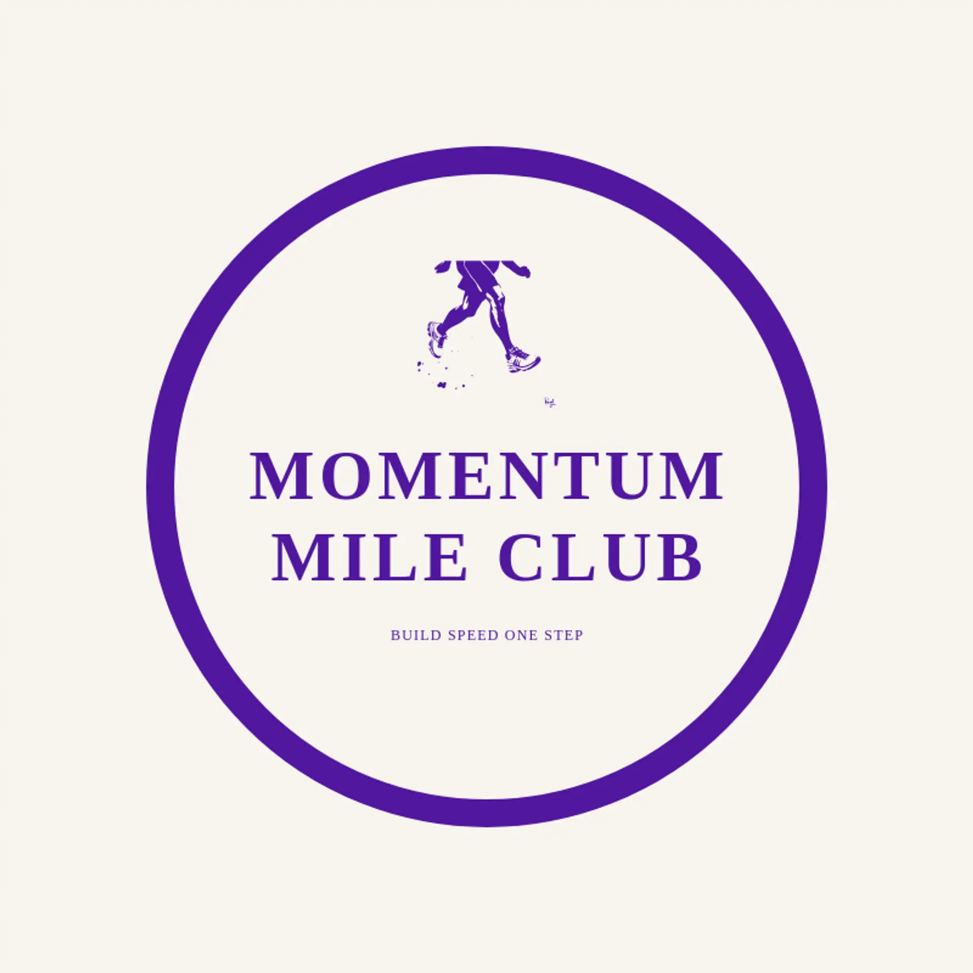 Momentum Mile Club logo for marathon