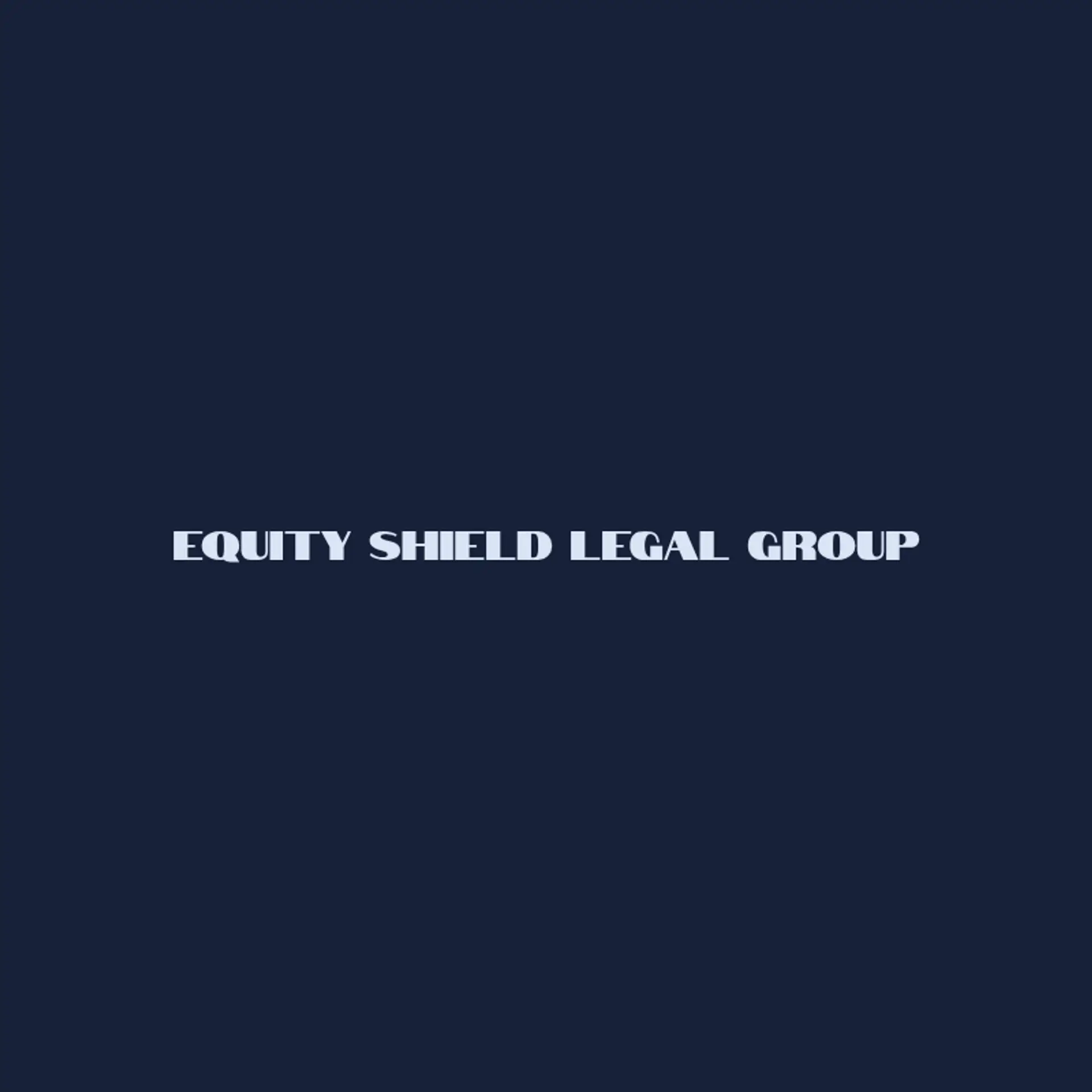Equity Shield Legal Group logo for law