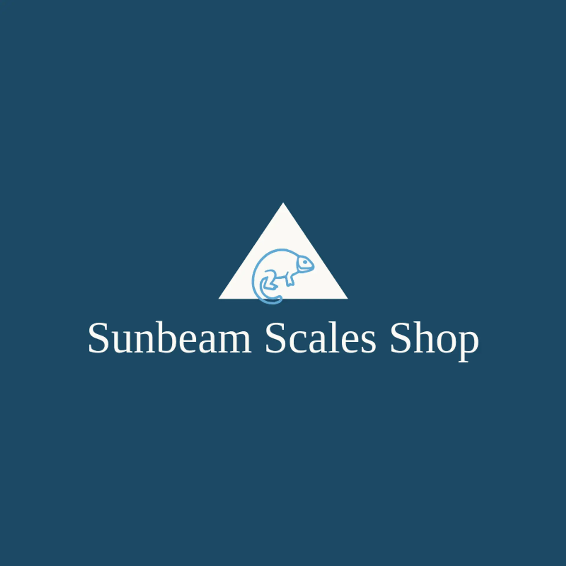 Sunbeam Scales Shop logo for chameleon
