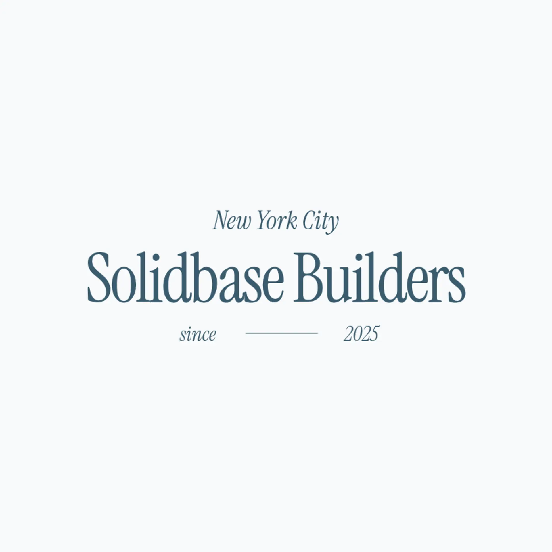 SolidBase Builders logo for house construction