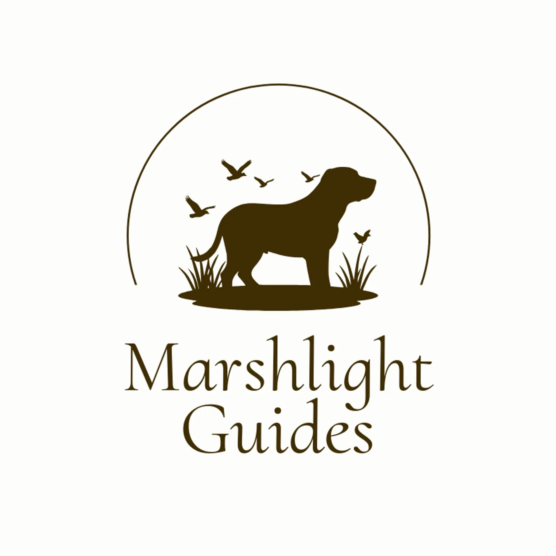 Marshlight Guides logo for marsh