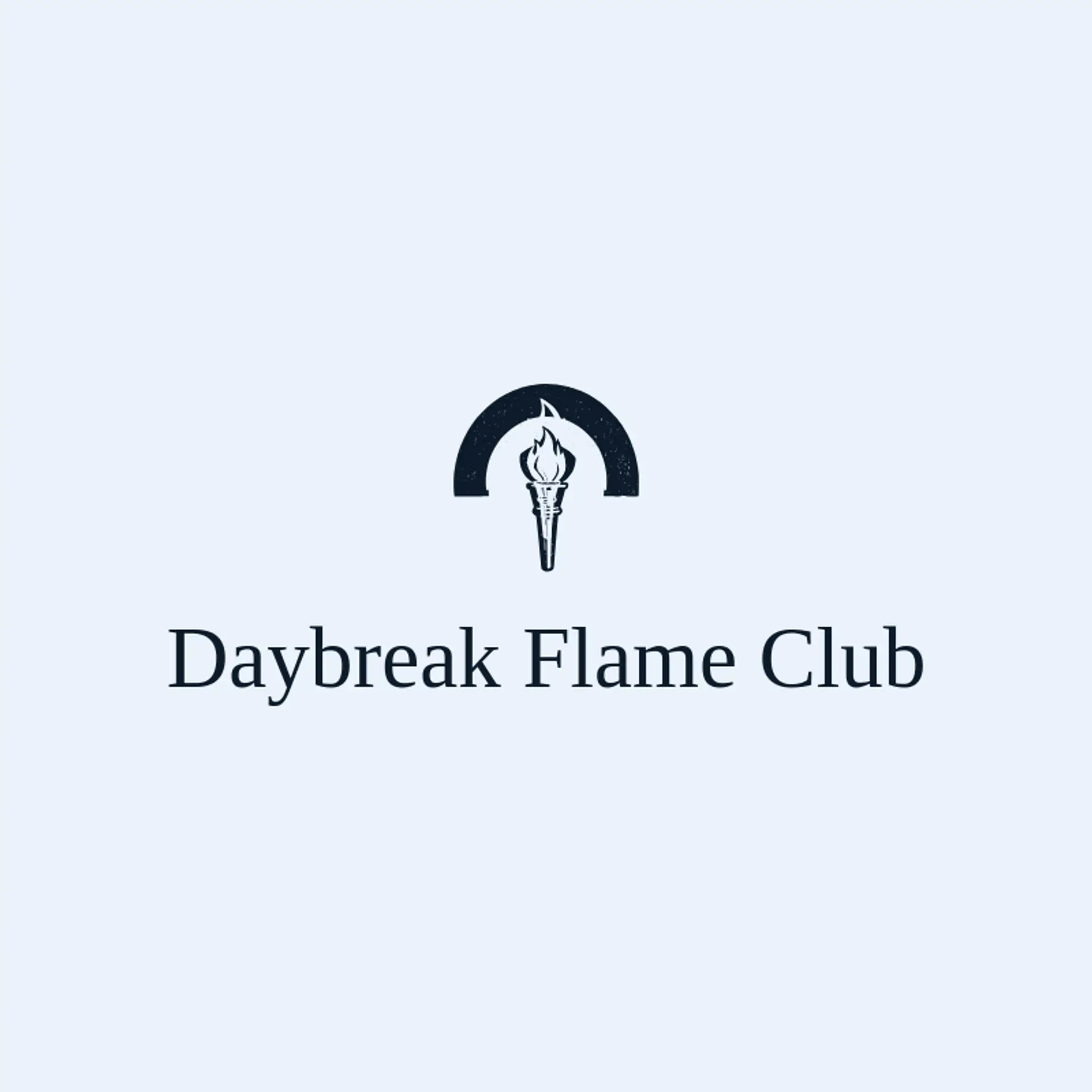 Daybreak Flame Club logo for torch