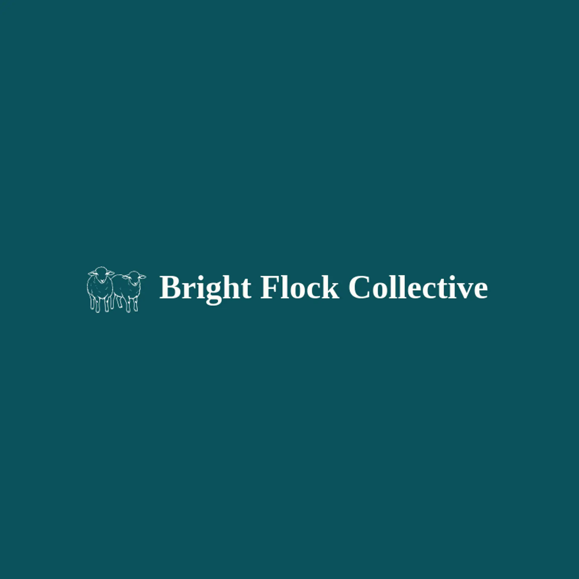 Bright Flock Collective logo for lamb