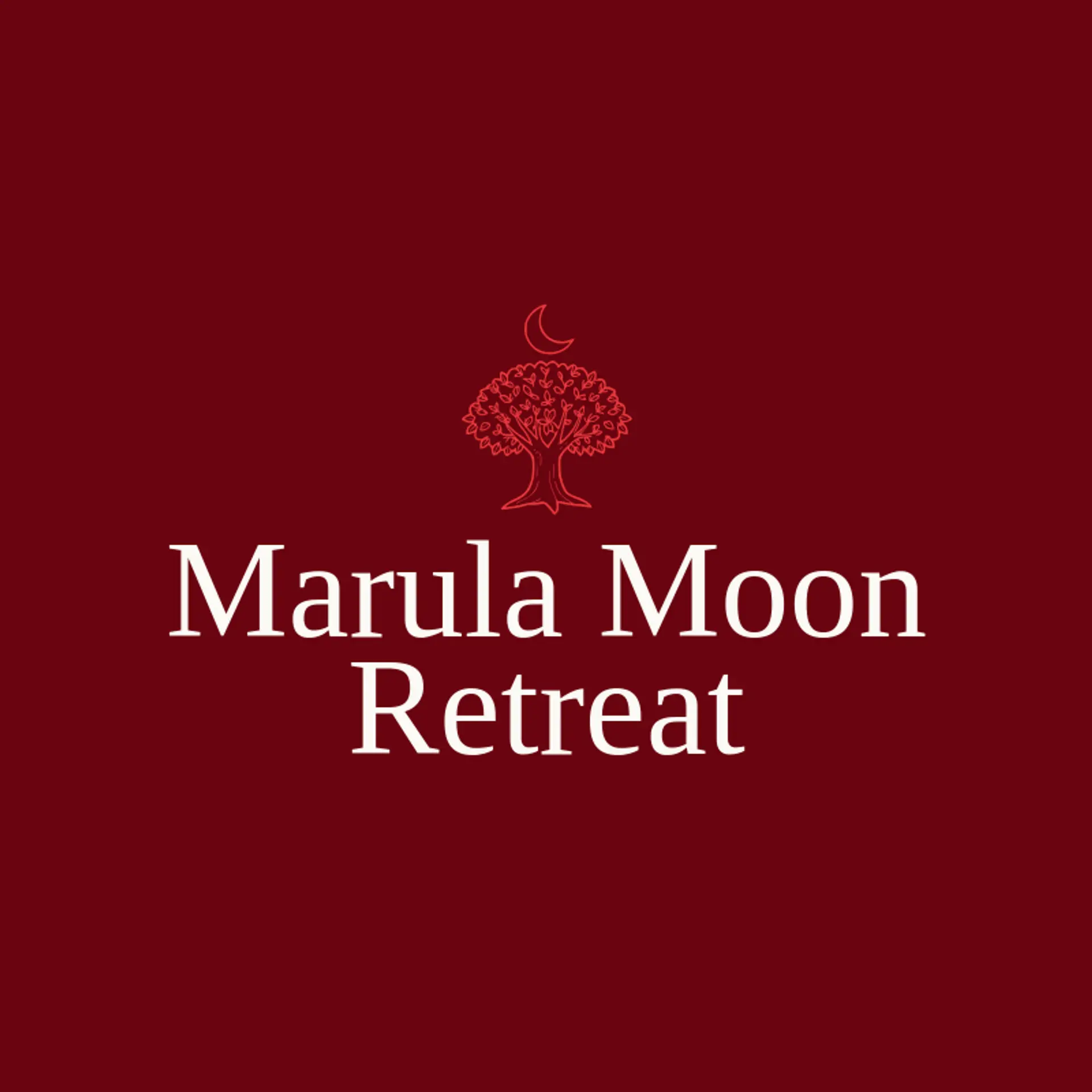 Marula Moon Retreat logo for african