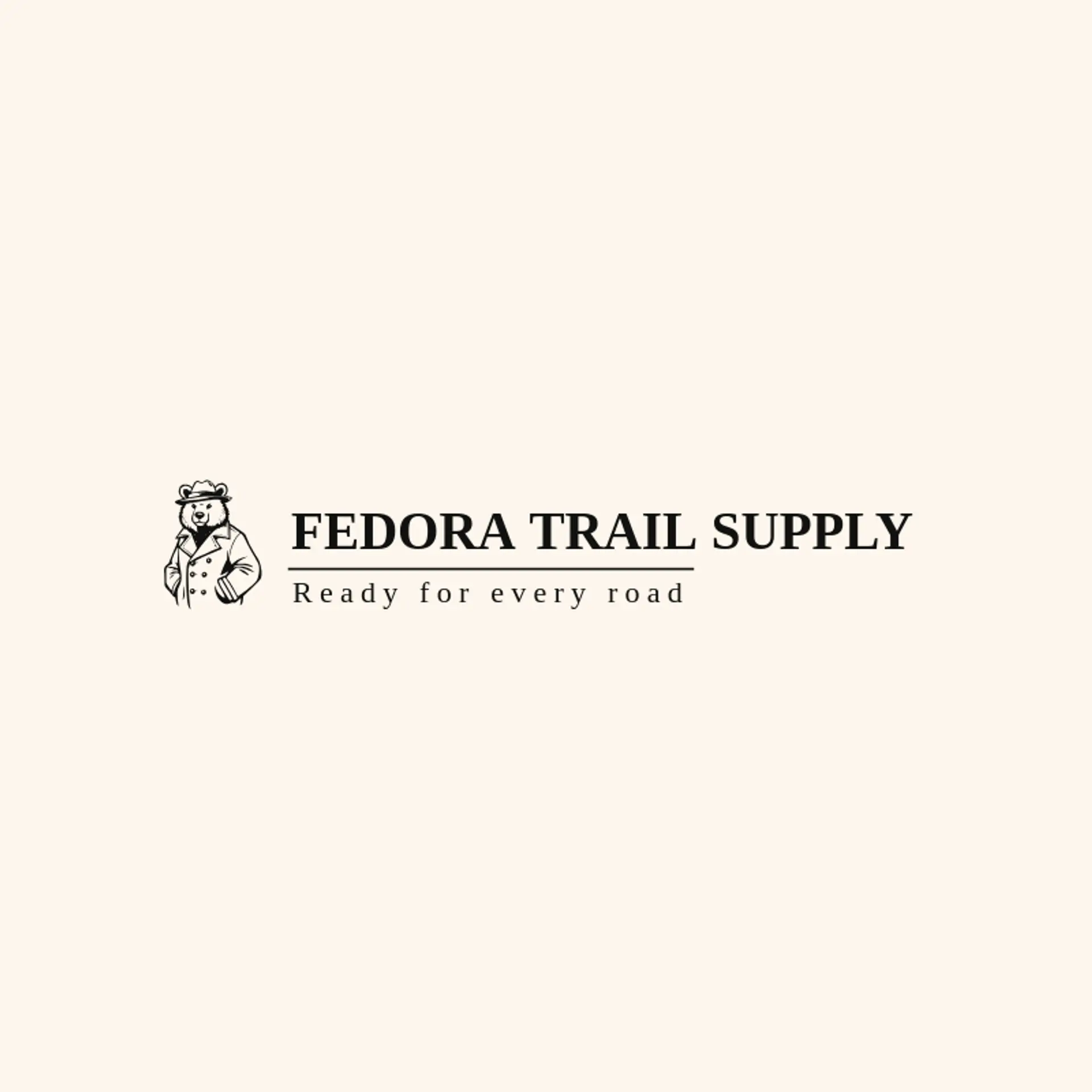 Fedora Trail Supply logo for Fedora Logo Ideas