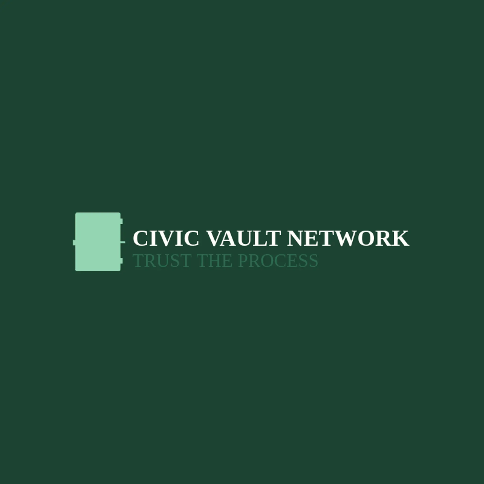Civic Vault Network logo for vault