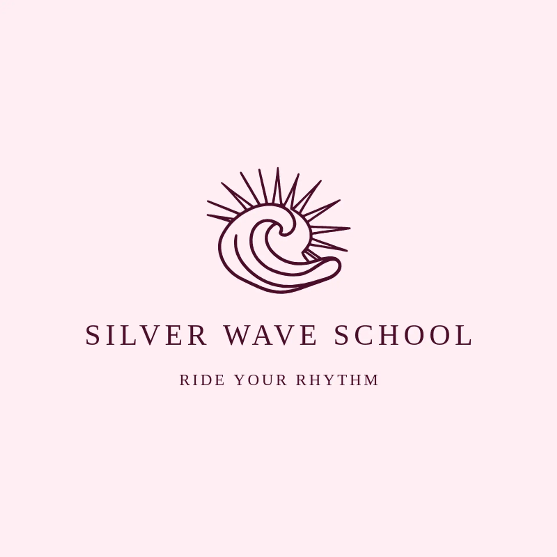 Silver Wave School logo for swimming
