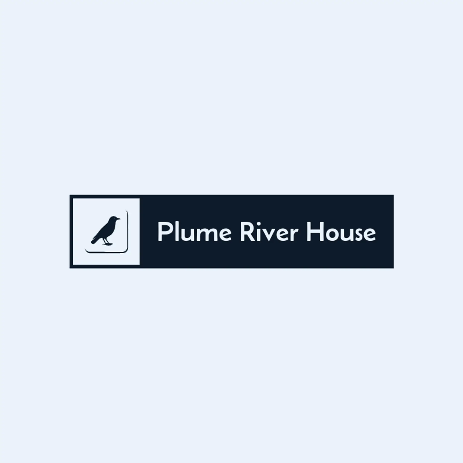 Plume River House logo for peacock