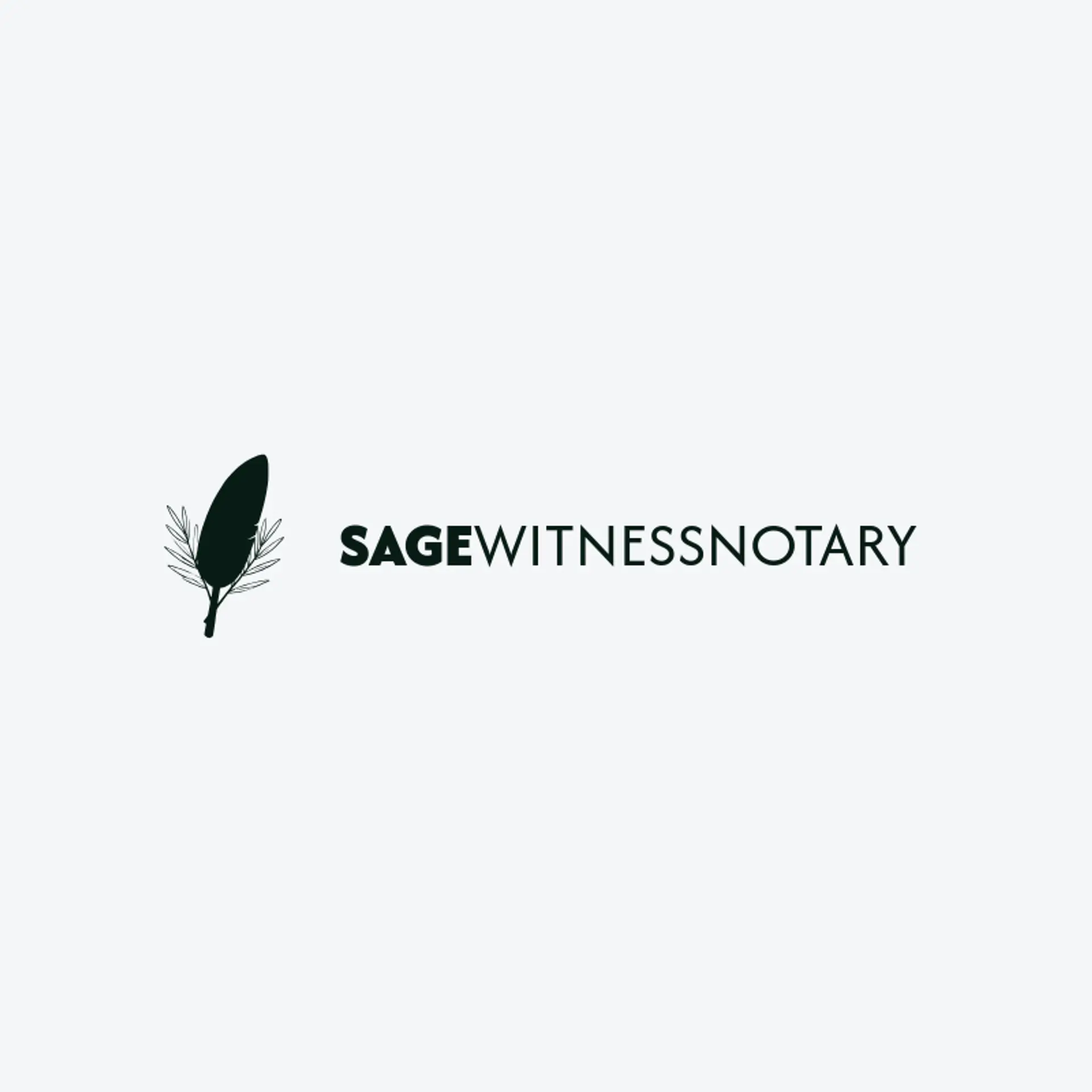 Sage Witness Notary logo for notary