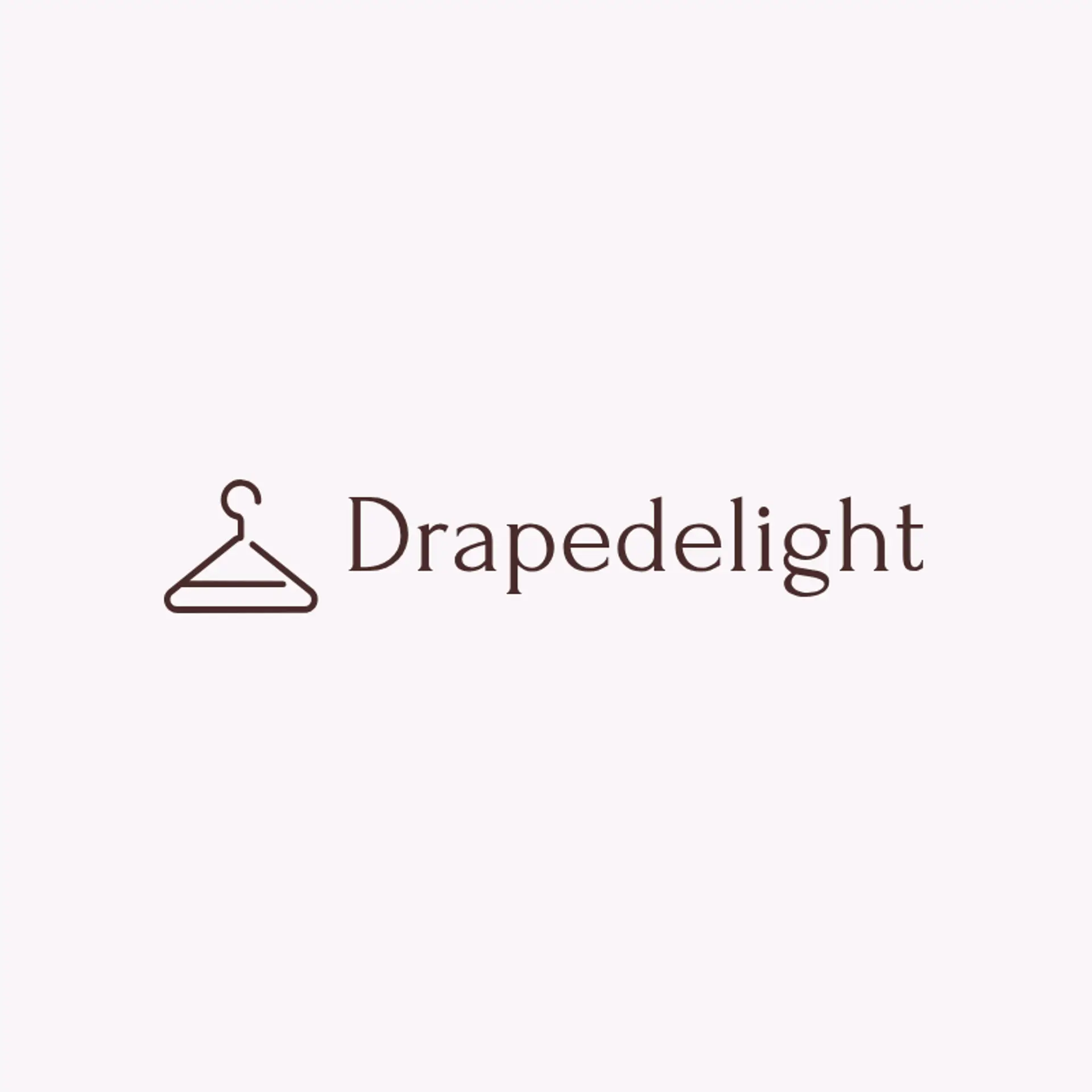 DrapeDelight logo for designer fashion