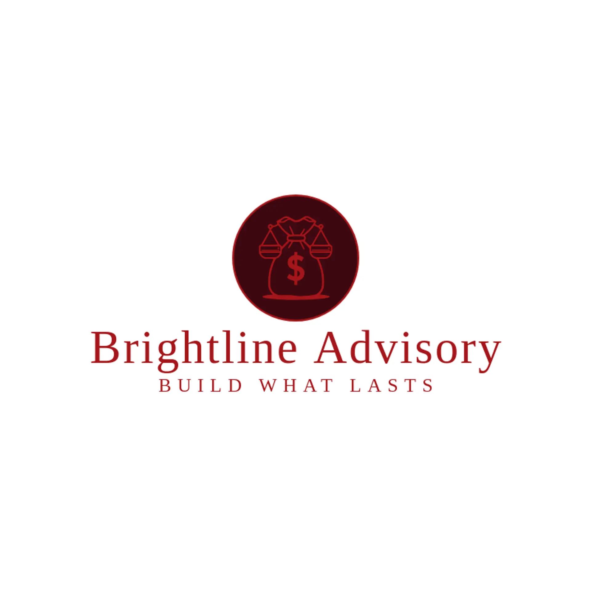 Brightline Advisory logo for financial