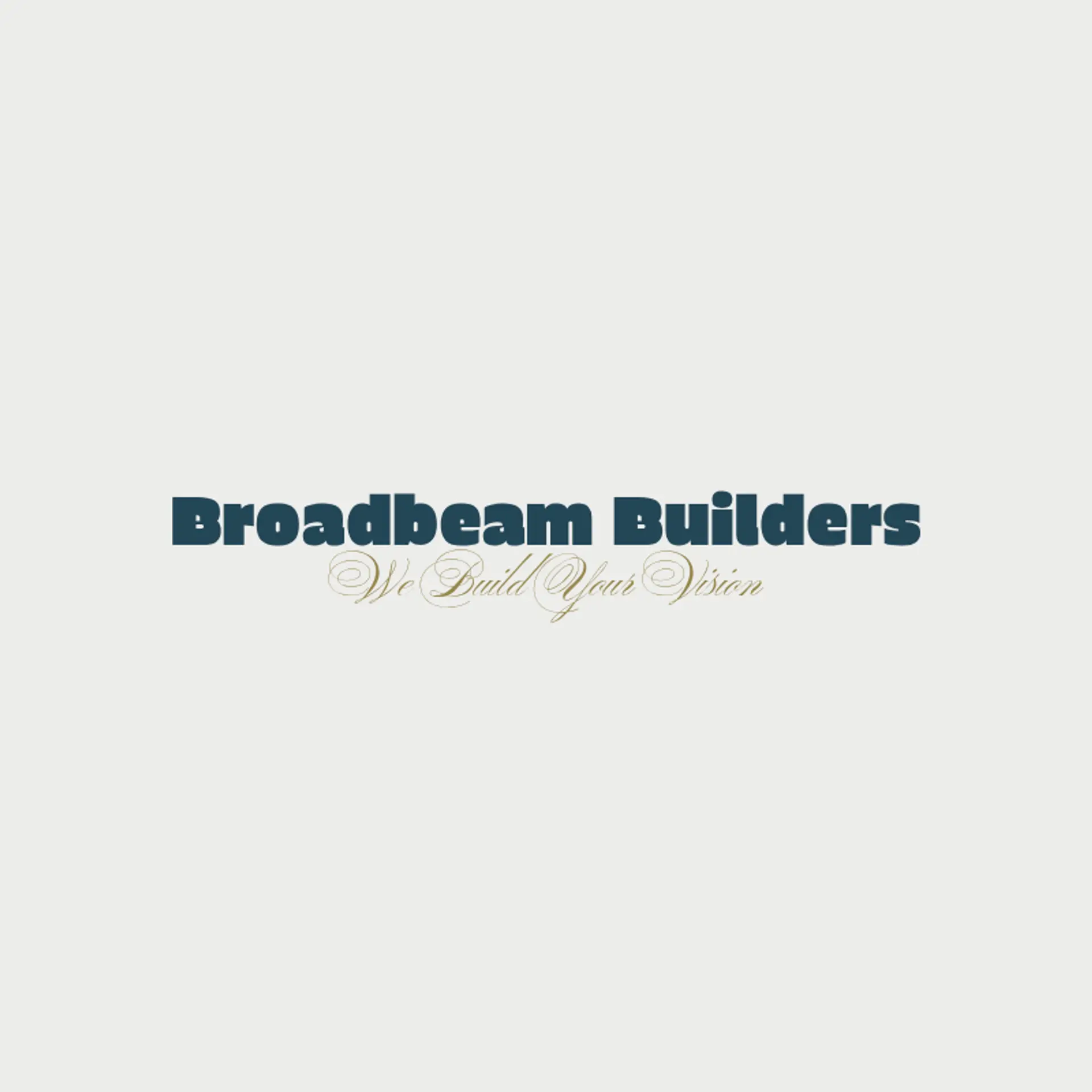 BroadBeam Builders logo for general construction