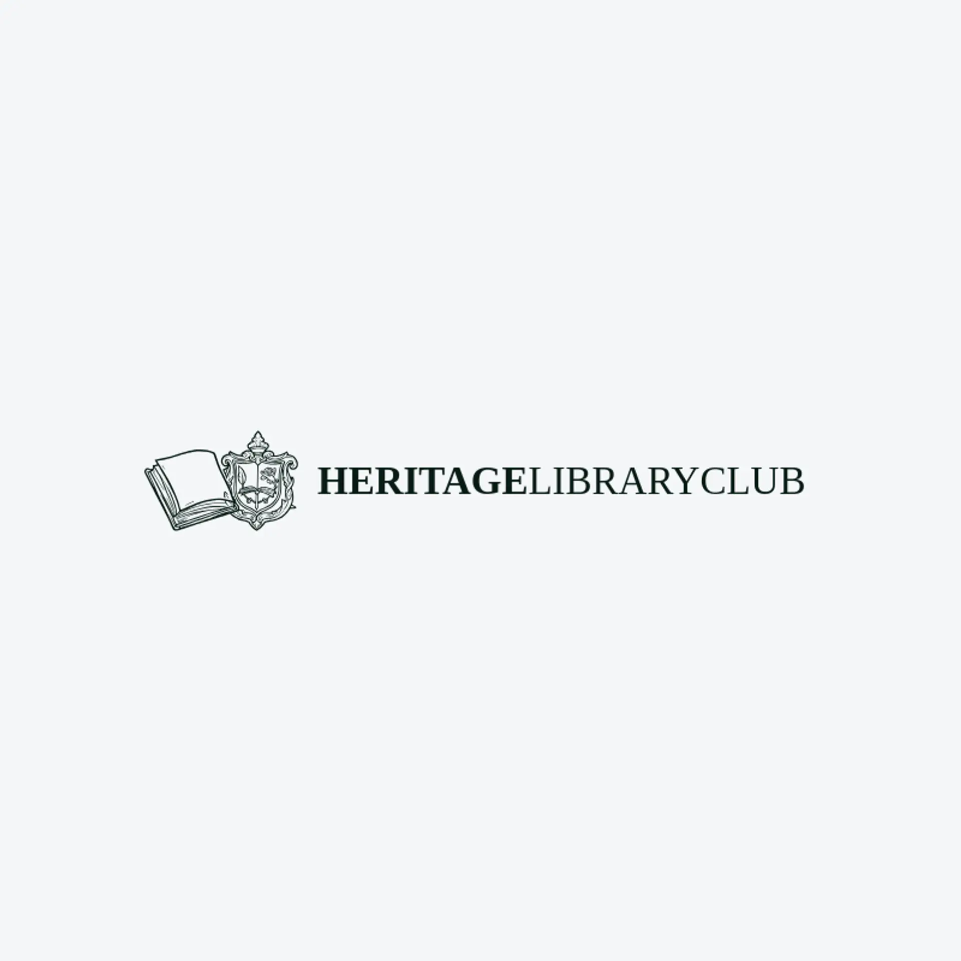 Heritage Library Club logo for library