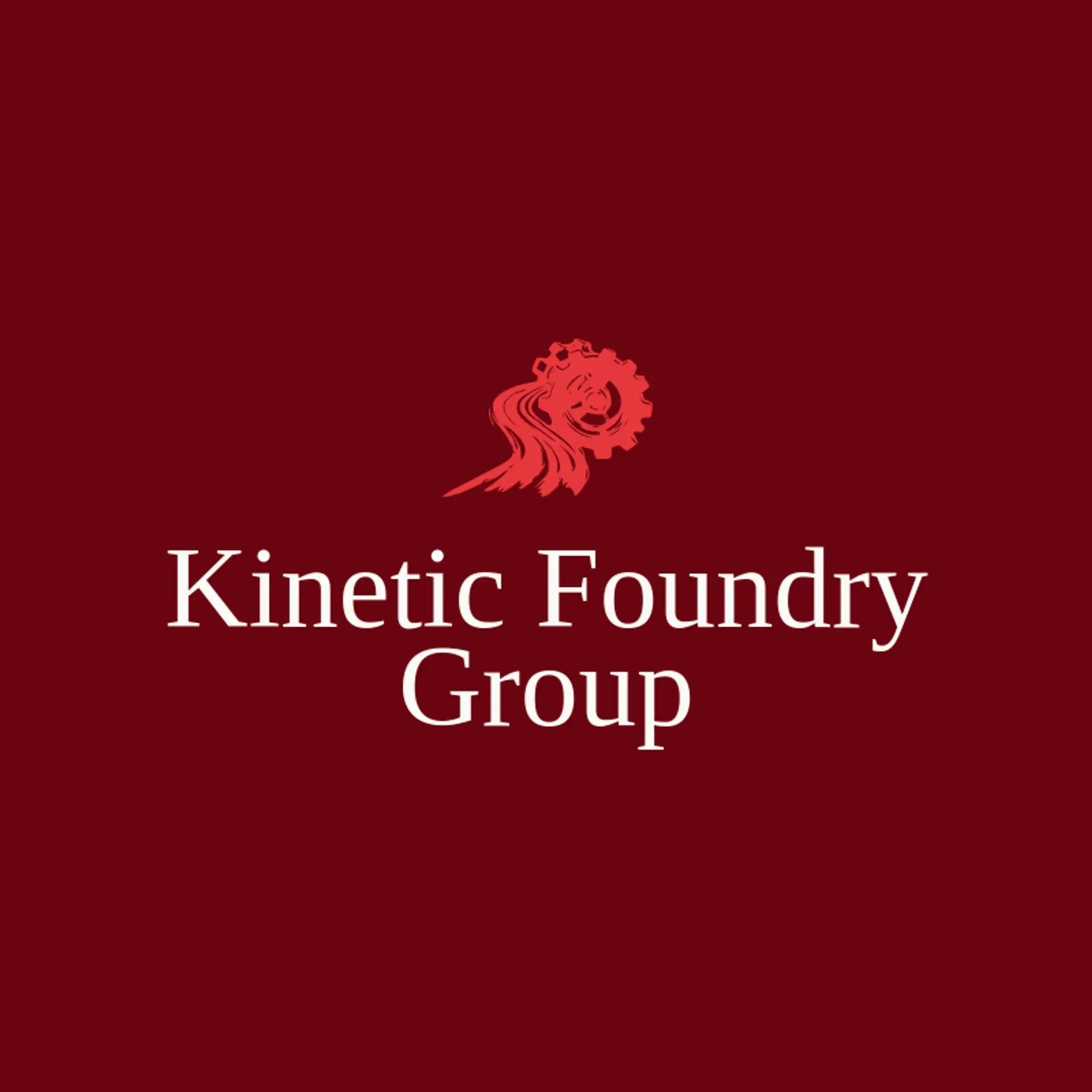 Kinetic Foundry Group logo for manufacturing