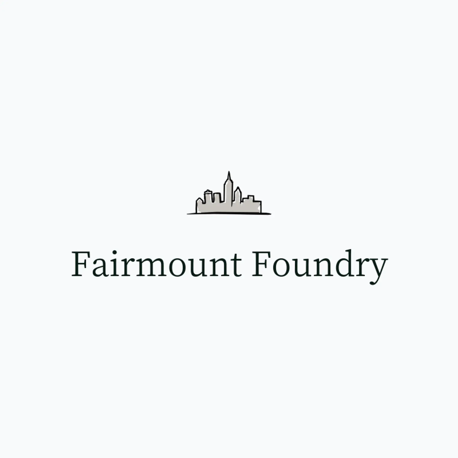 Fairmount Foundry logo for philadelphia