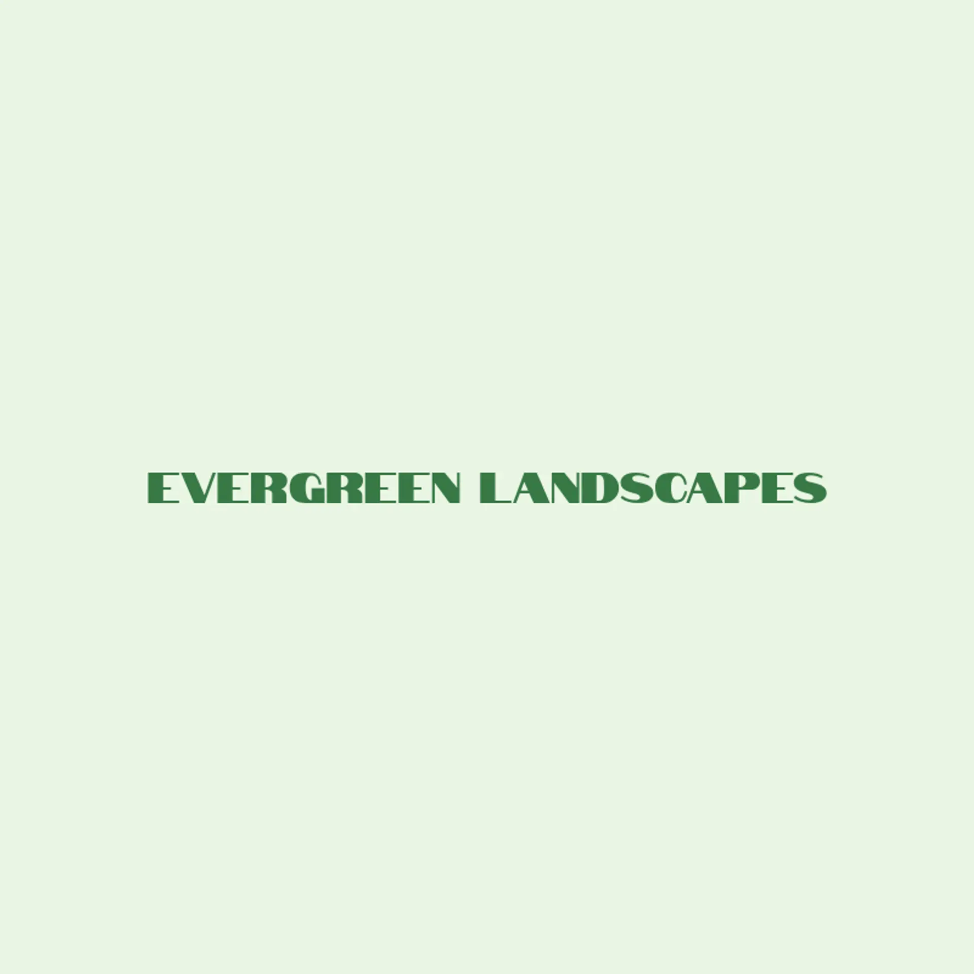 EverGreen Landscapes logo for landscaping