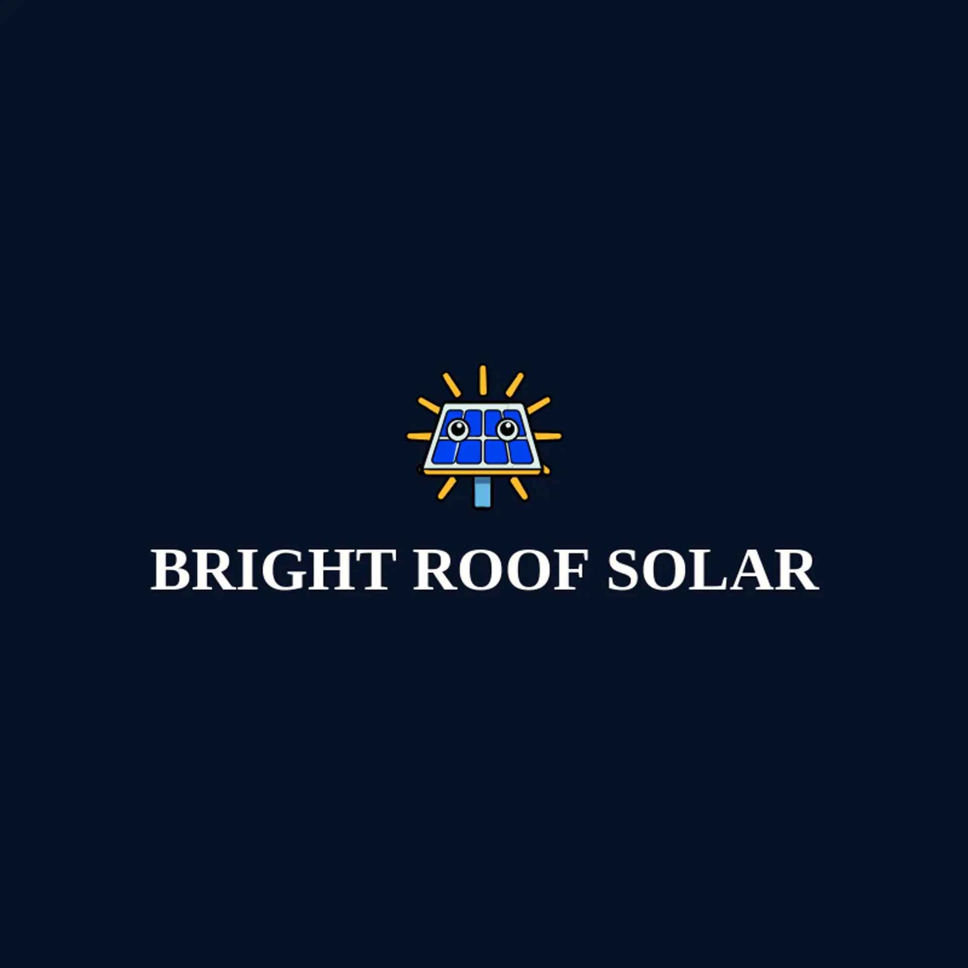 Bright Roof Solar logo for solar panel