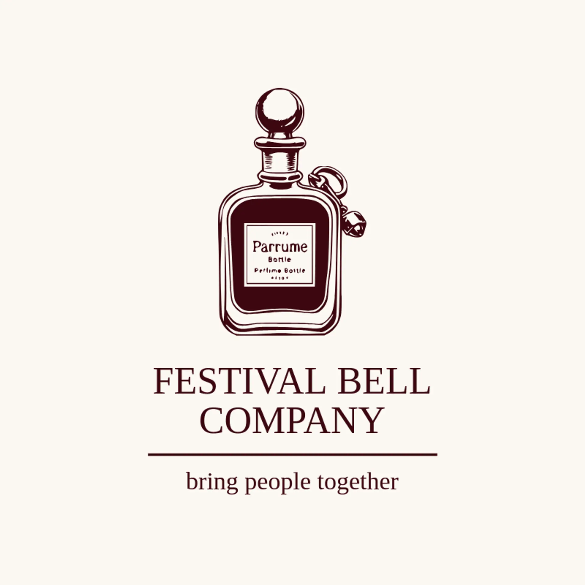 Festival Bell Company logo for bell