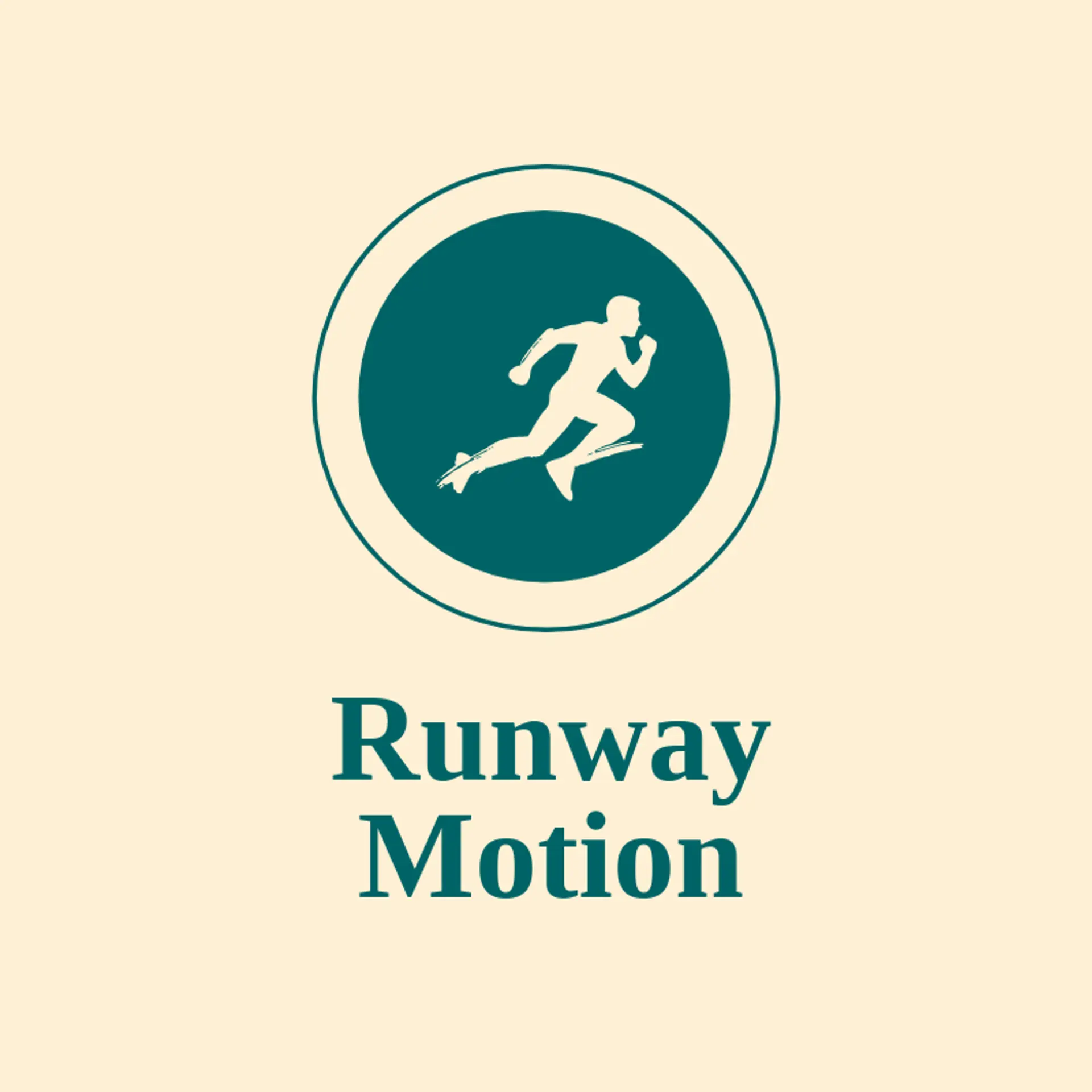 Runway Motion logo for runner