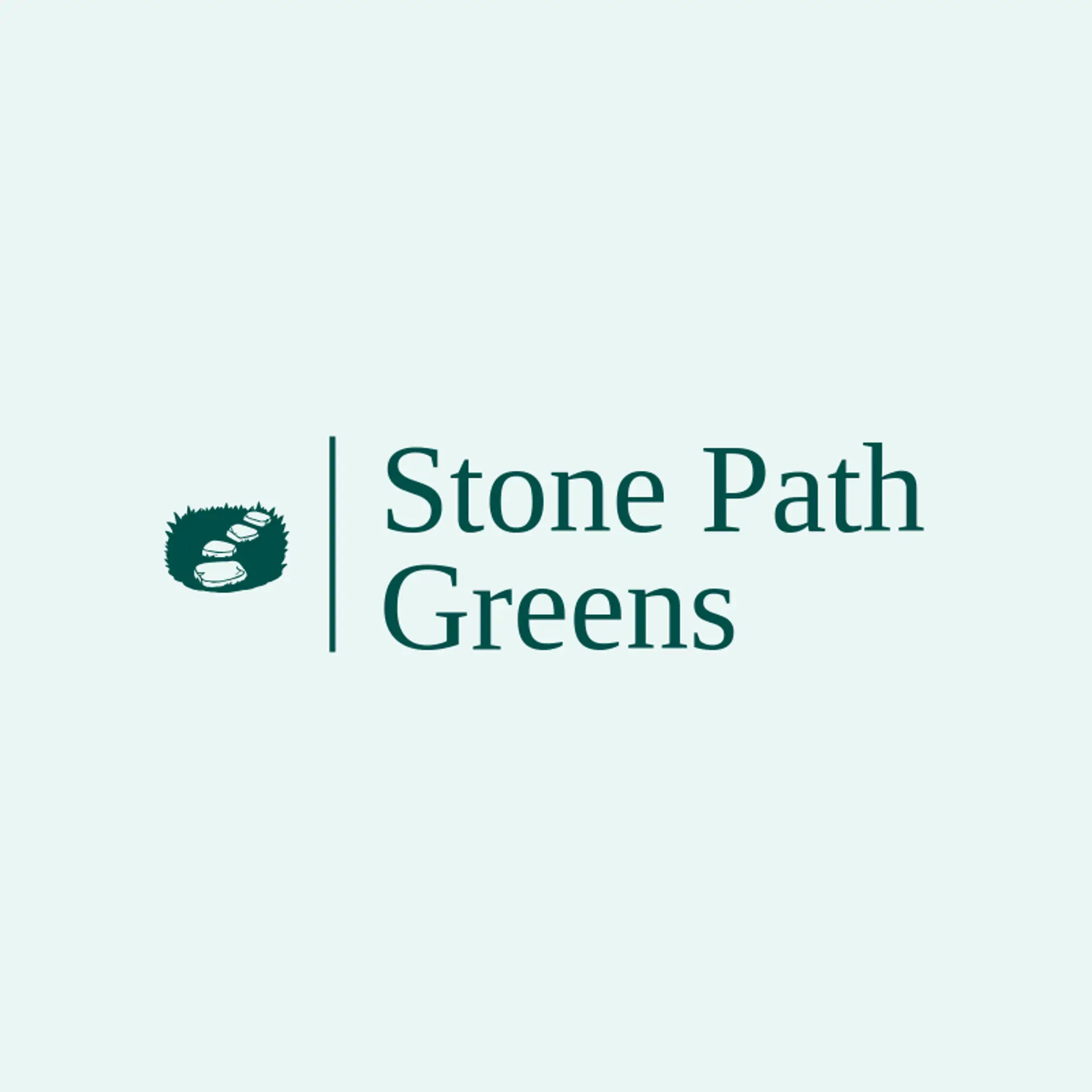 Stone Path Greens logo for yard