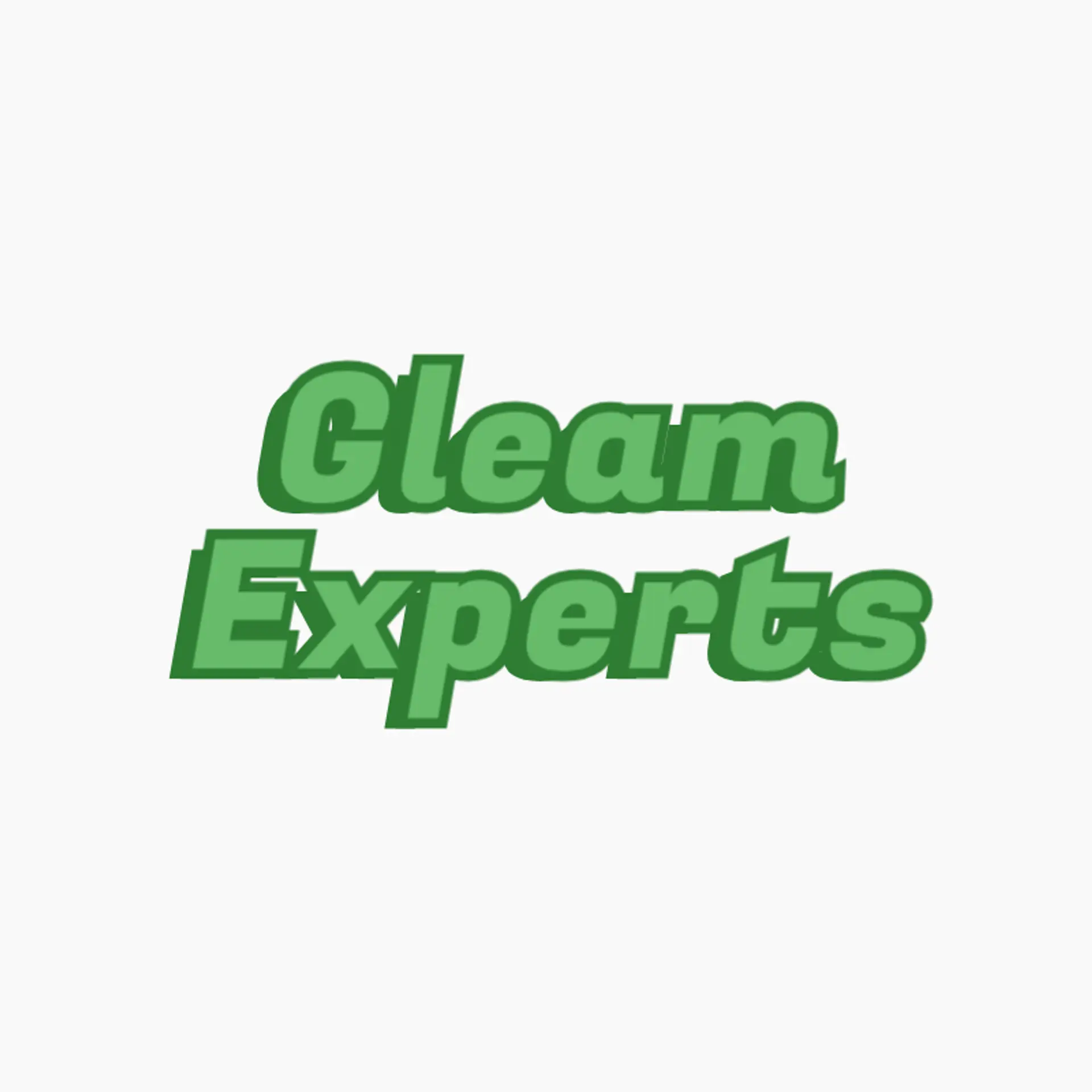 Gleam Experts logo for cleaning services