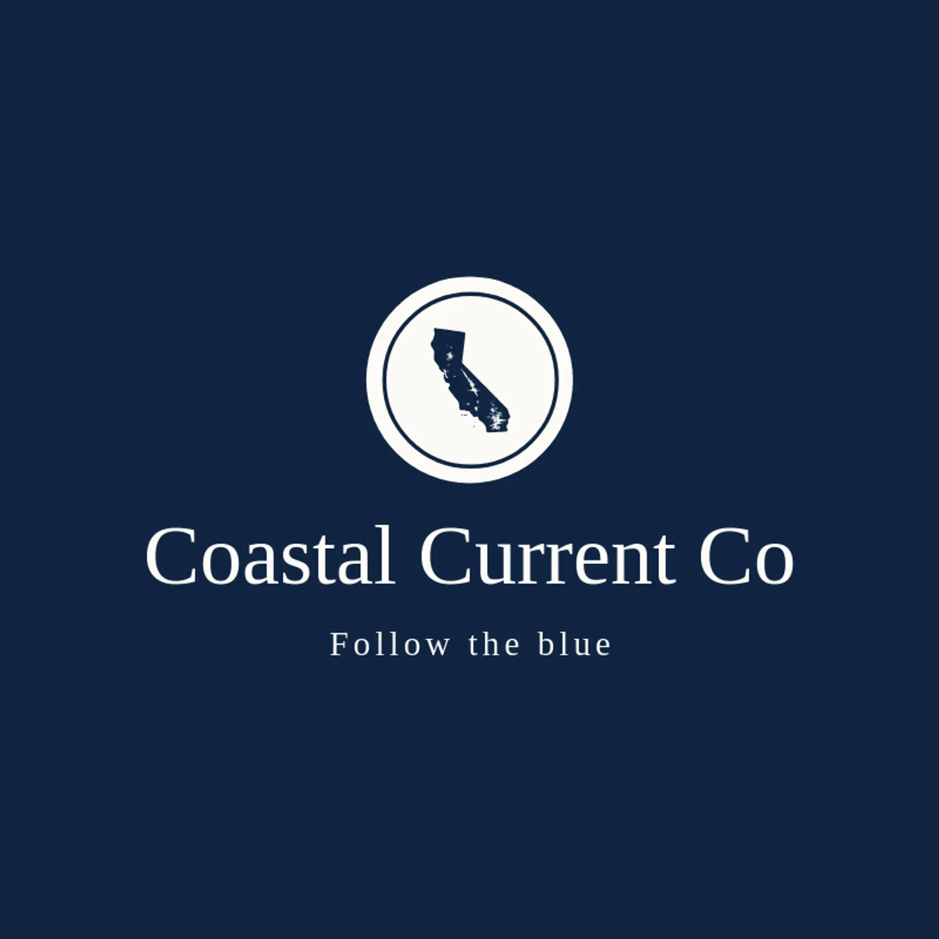 Coastal Current Co logo for california