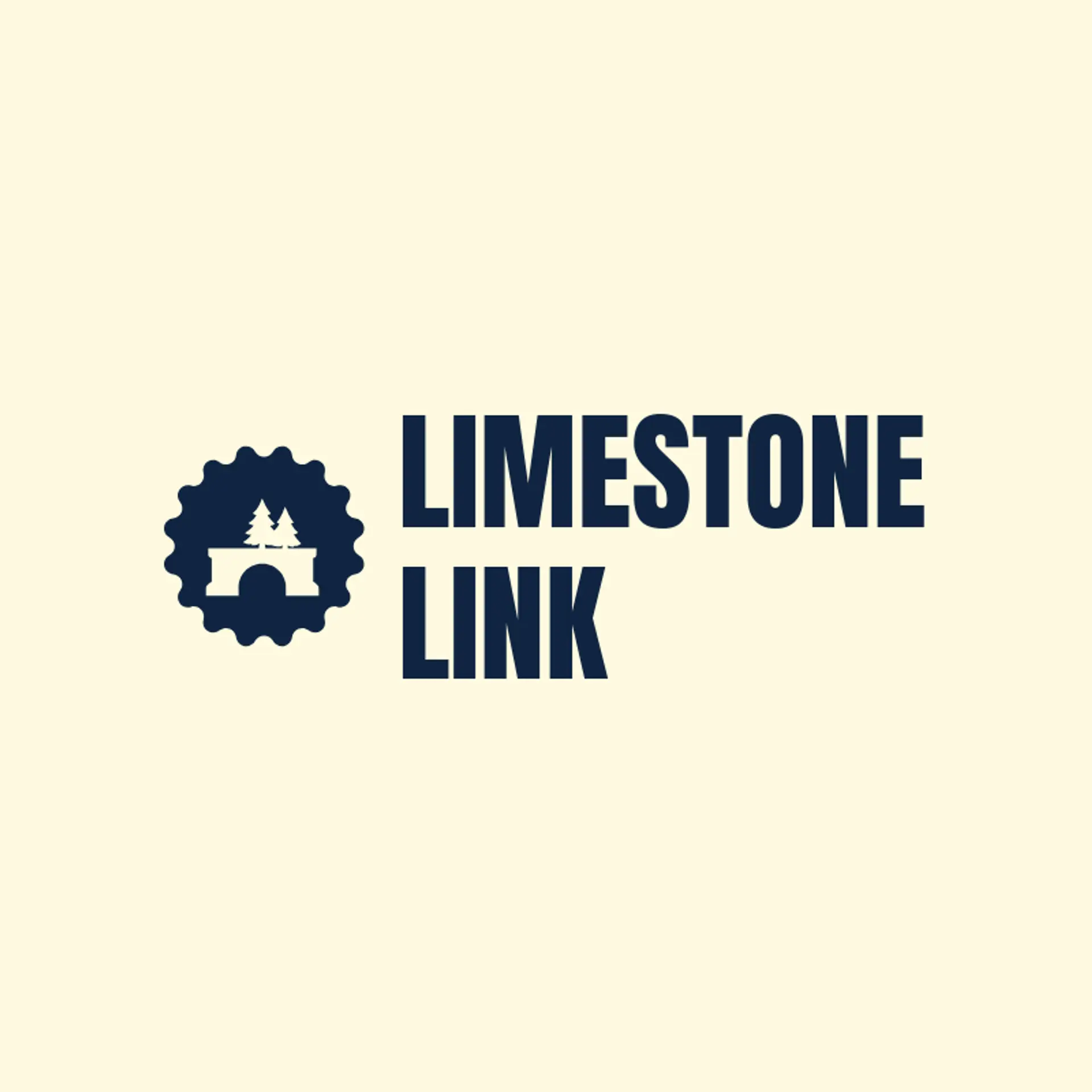 Limestone Link logo for bridge
