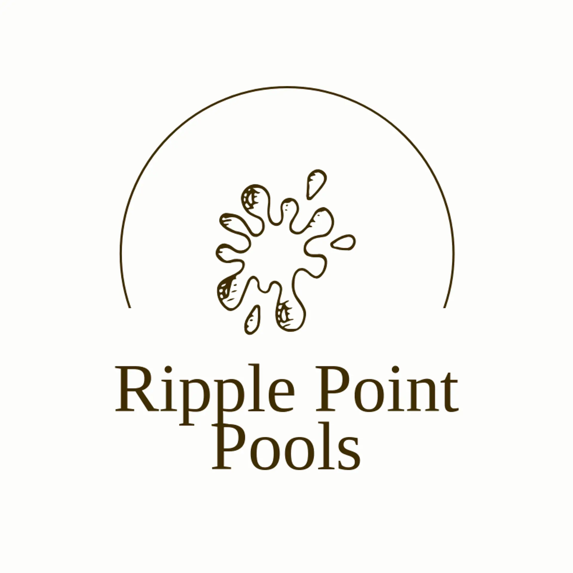 Ripple Point Pools logo for splash
