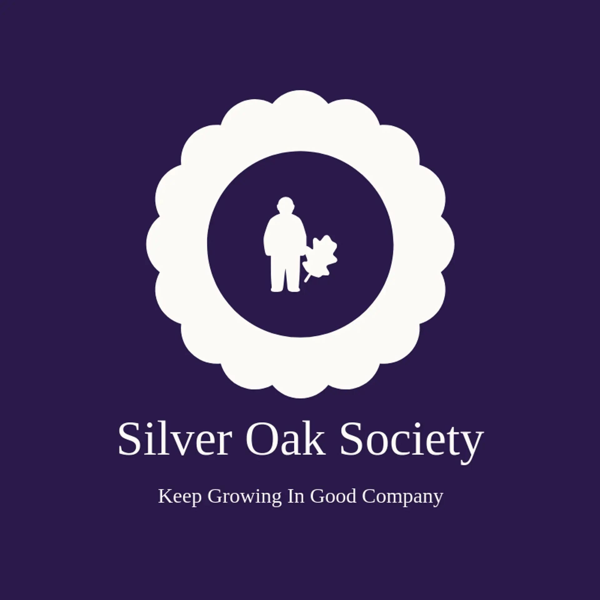 Silver Oak Society logo for senior