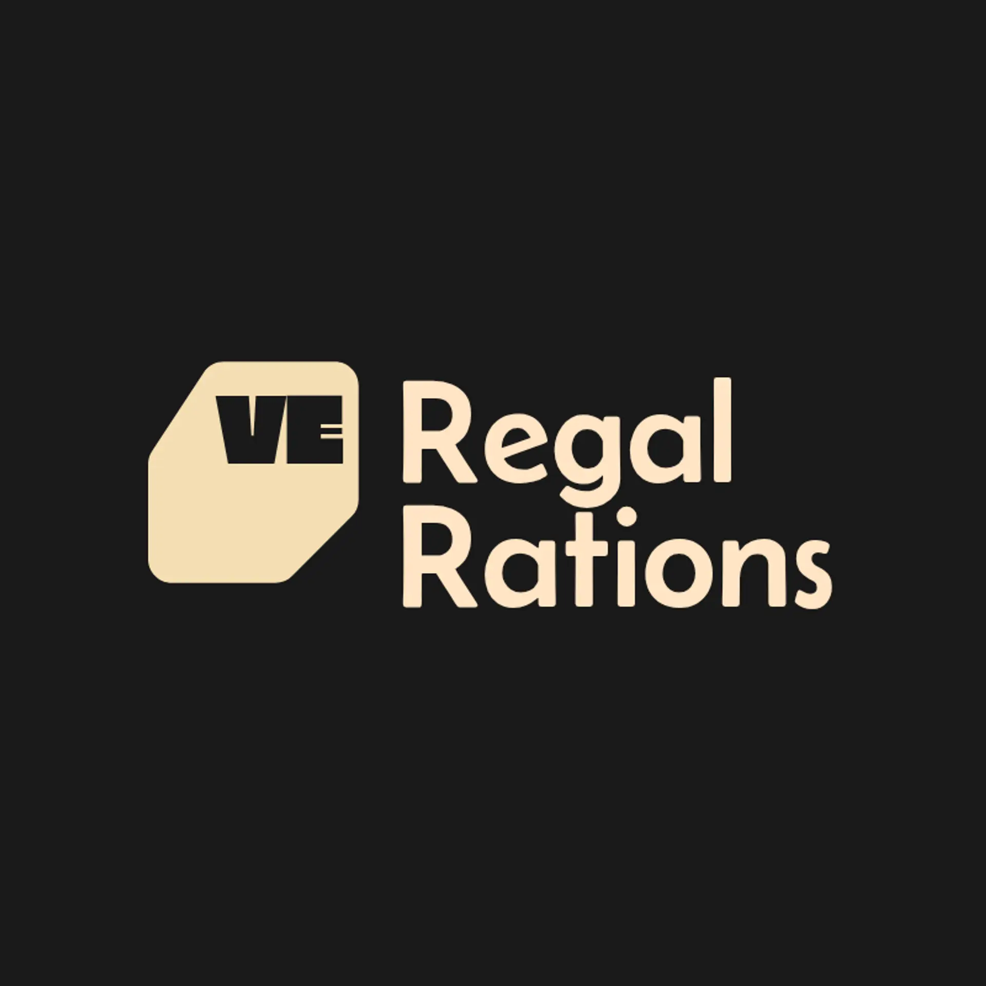 Regal Rations logo for fine dining restaurant