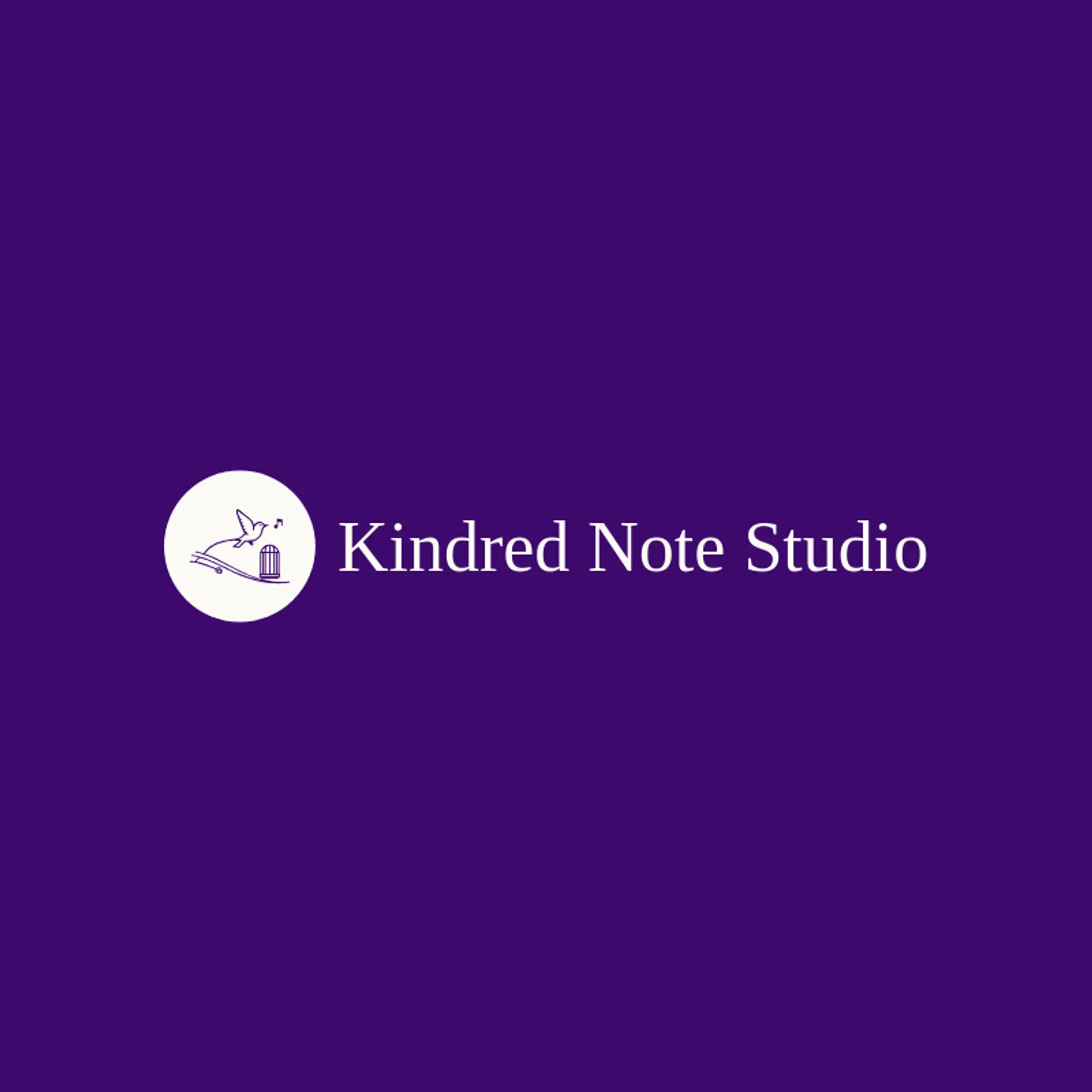 Kindred Note Studio logo for soundcloud