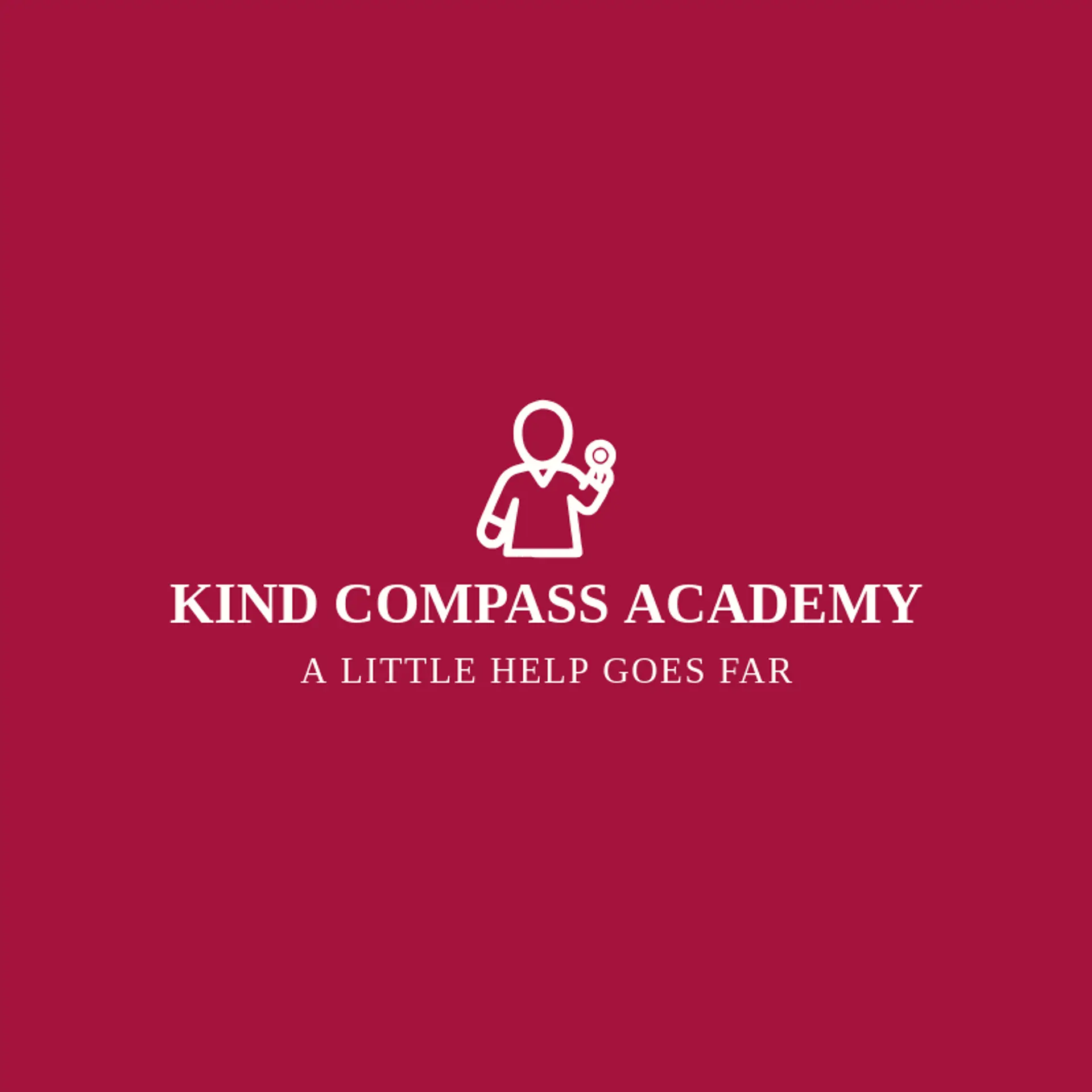 Kind Compass Academy logo for teaching