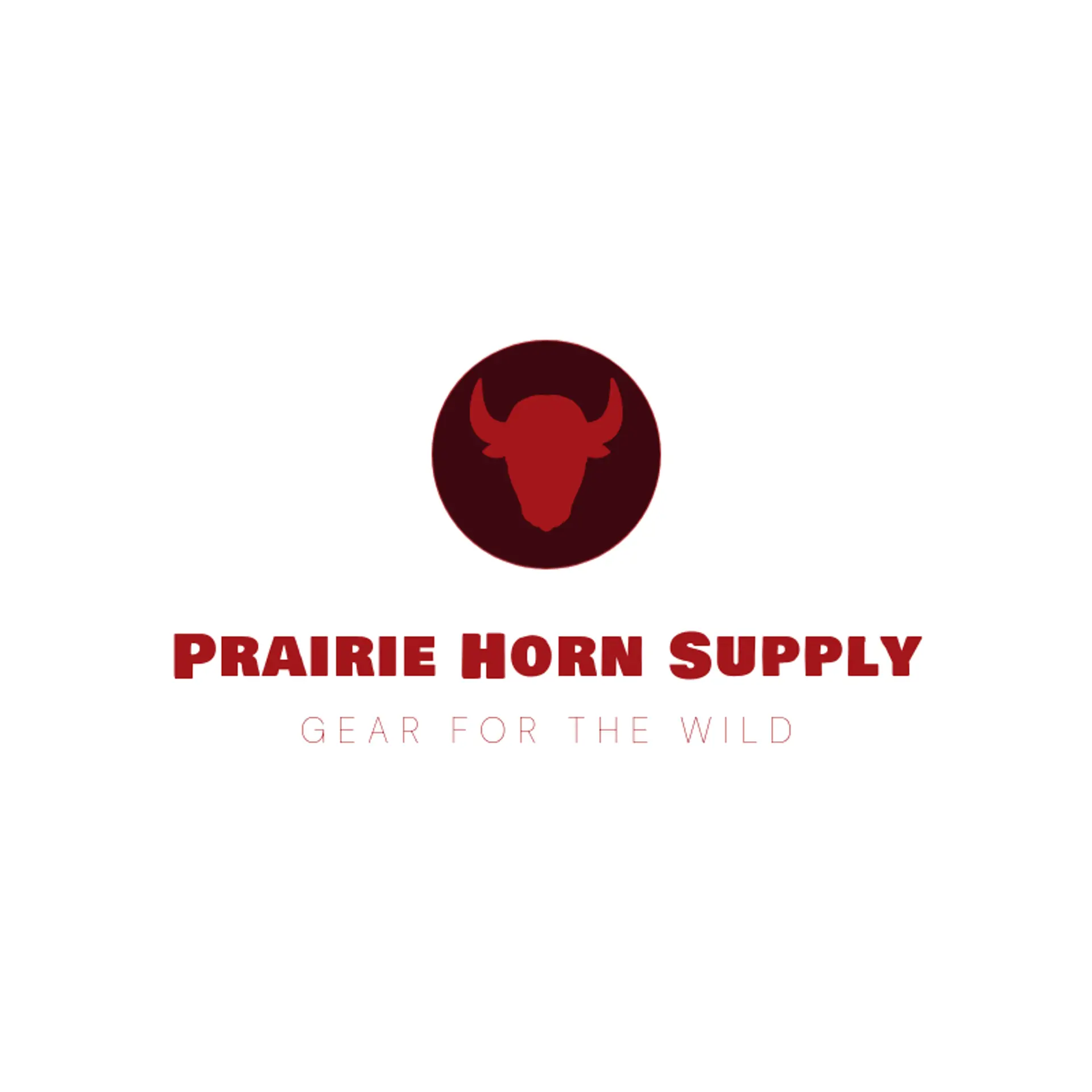 Prairie Horn Supply logo for bison