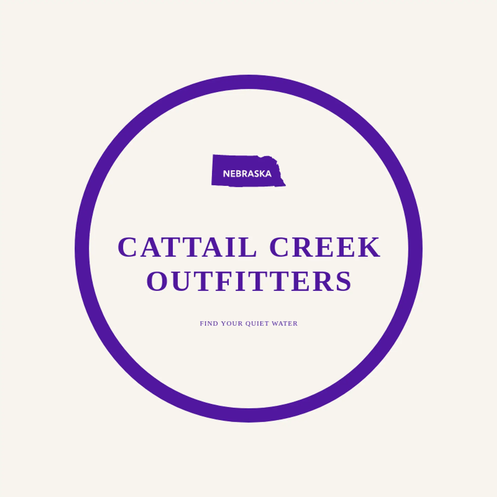 Cattail Creek Outfitters logo for nebraska