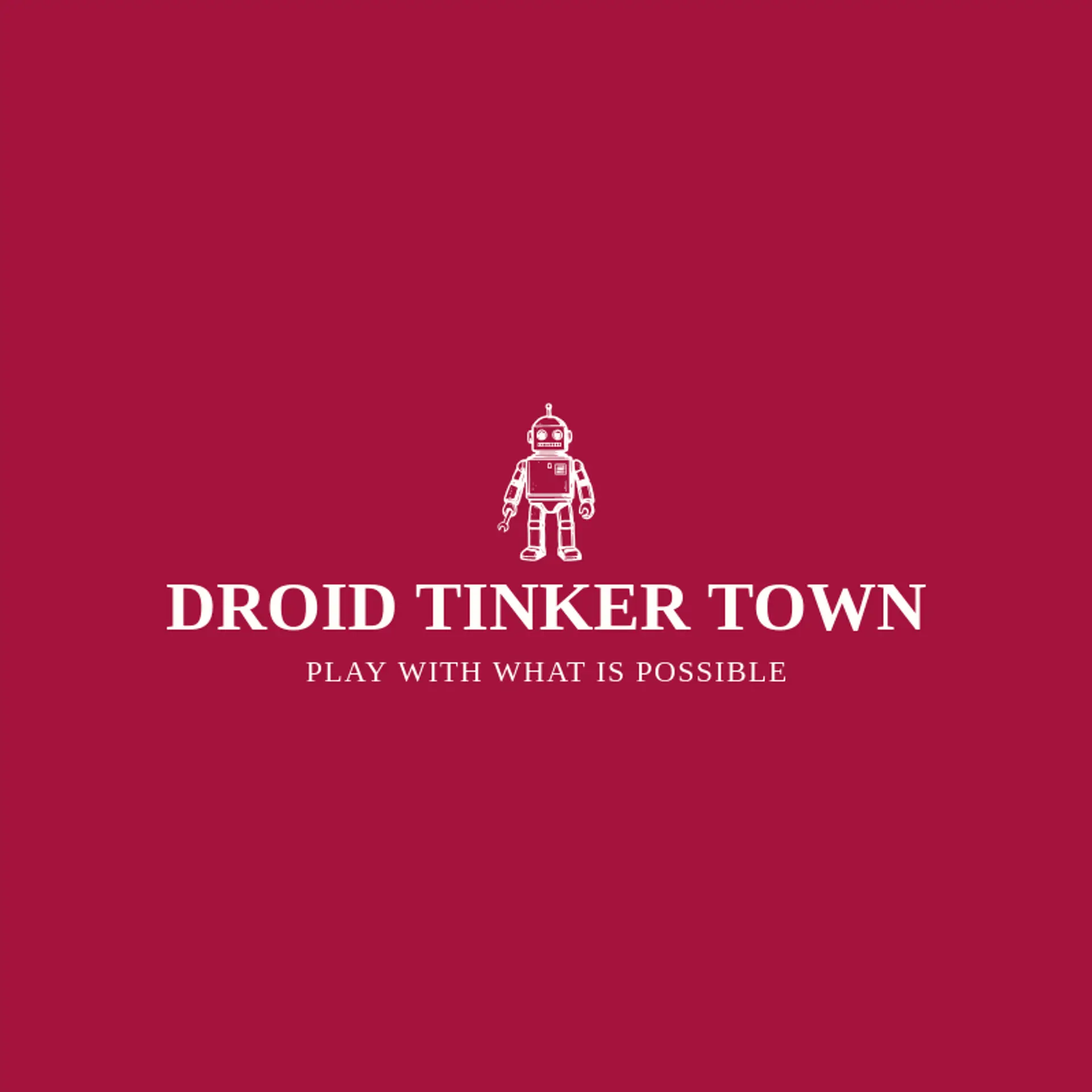 Droid Tinker Town logo for droid