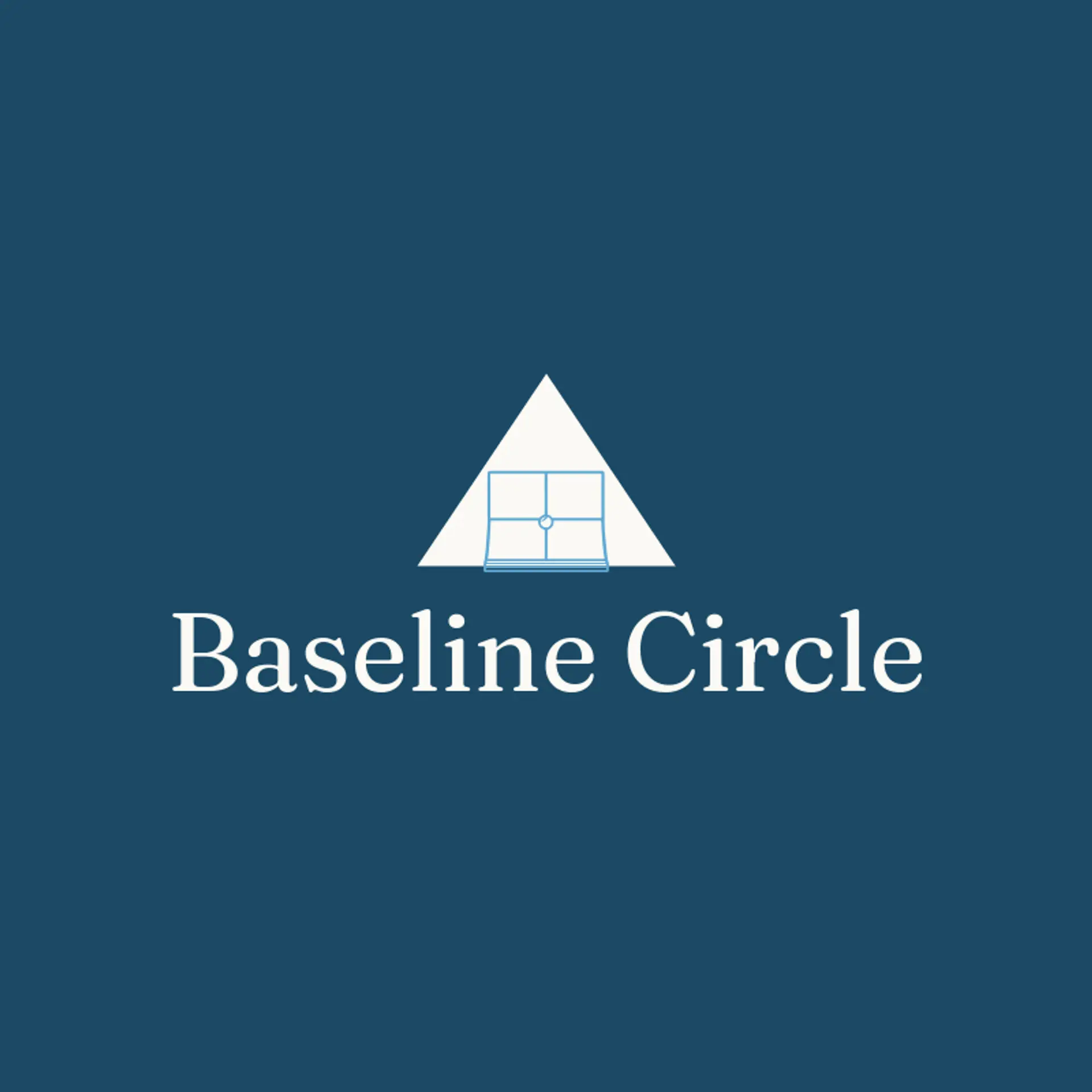 Baseline Circle logo for pickleball
