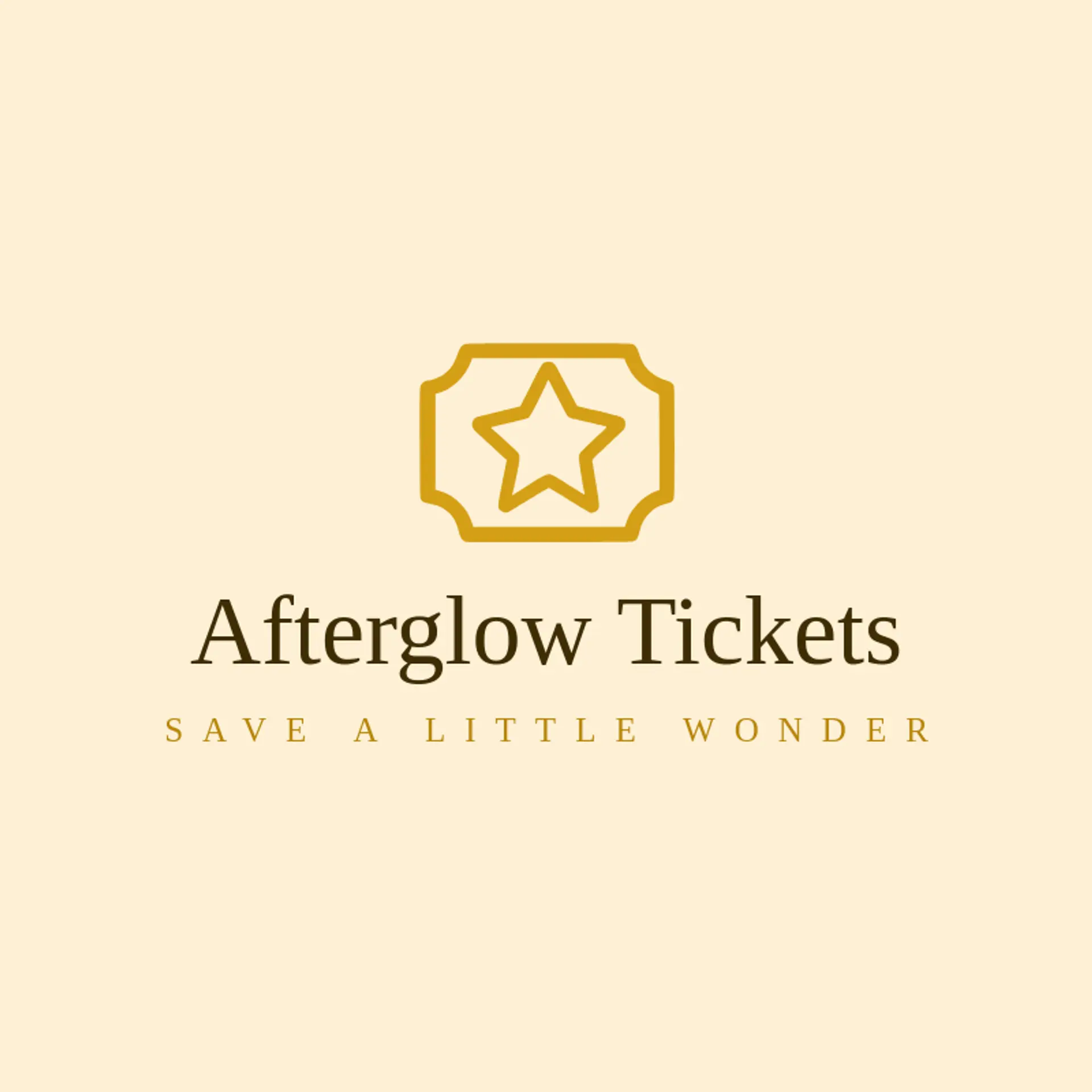 Afterglow Tickets logo for concert