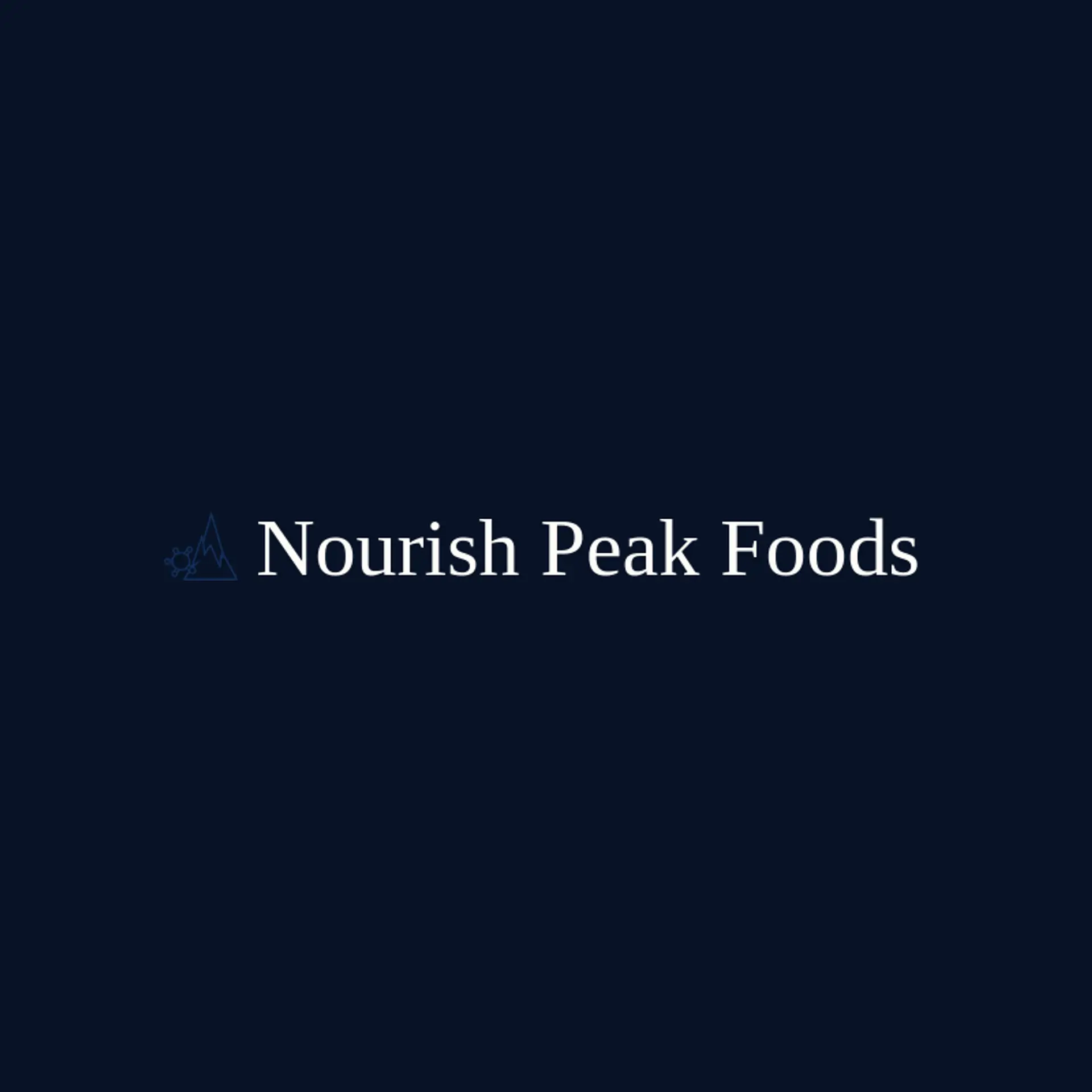 Nourish Peak Foods logo for protein