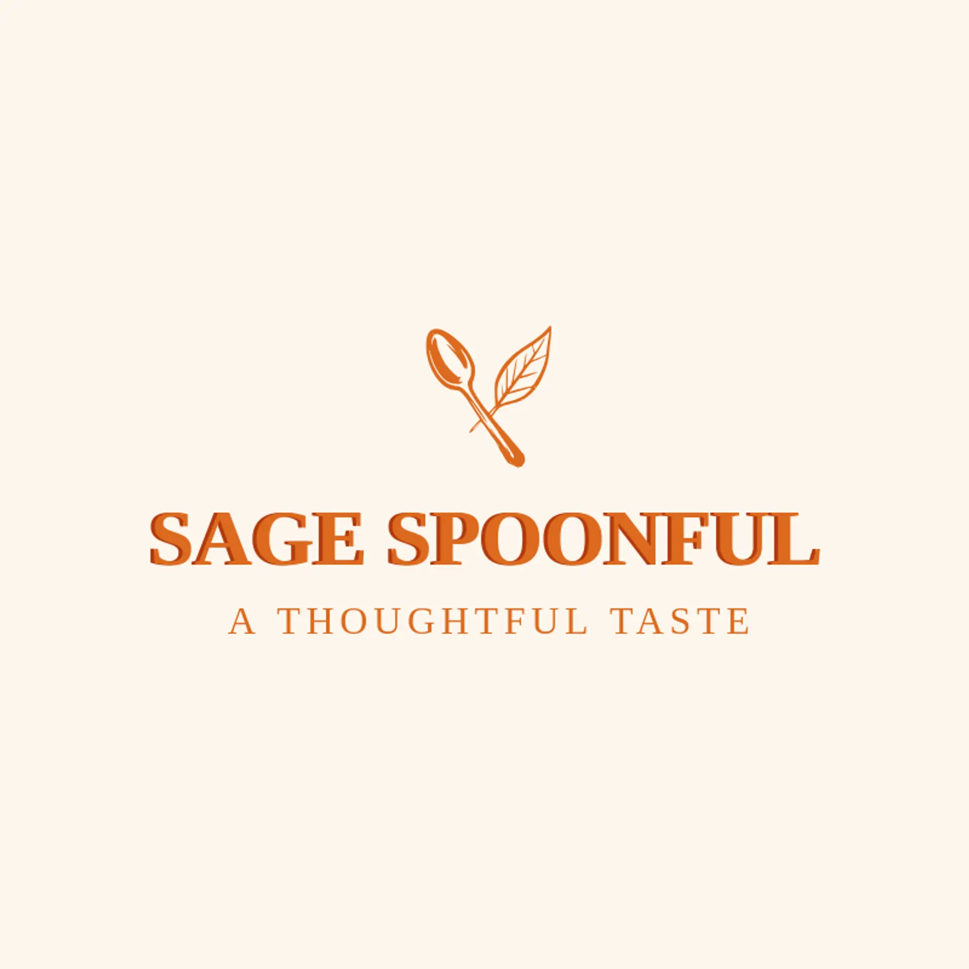 Sage Spoonful logo for foodie