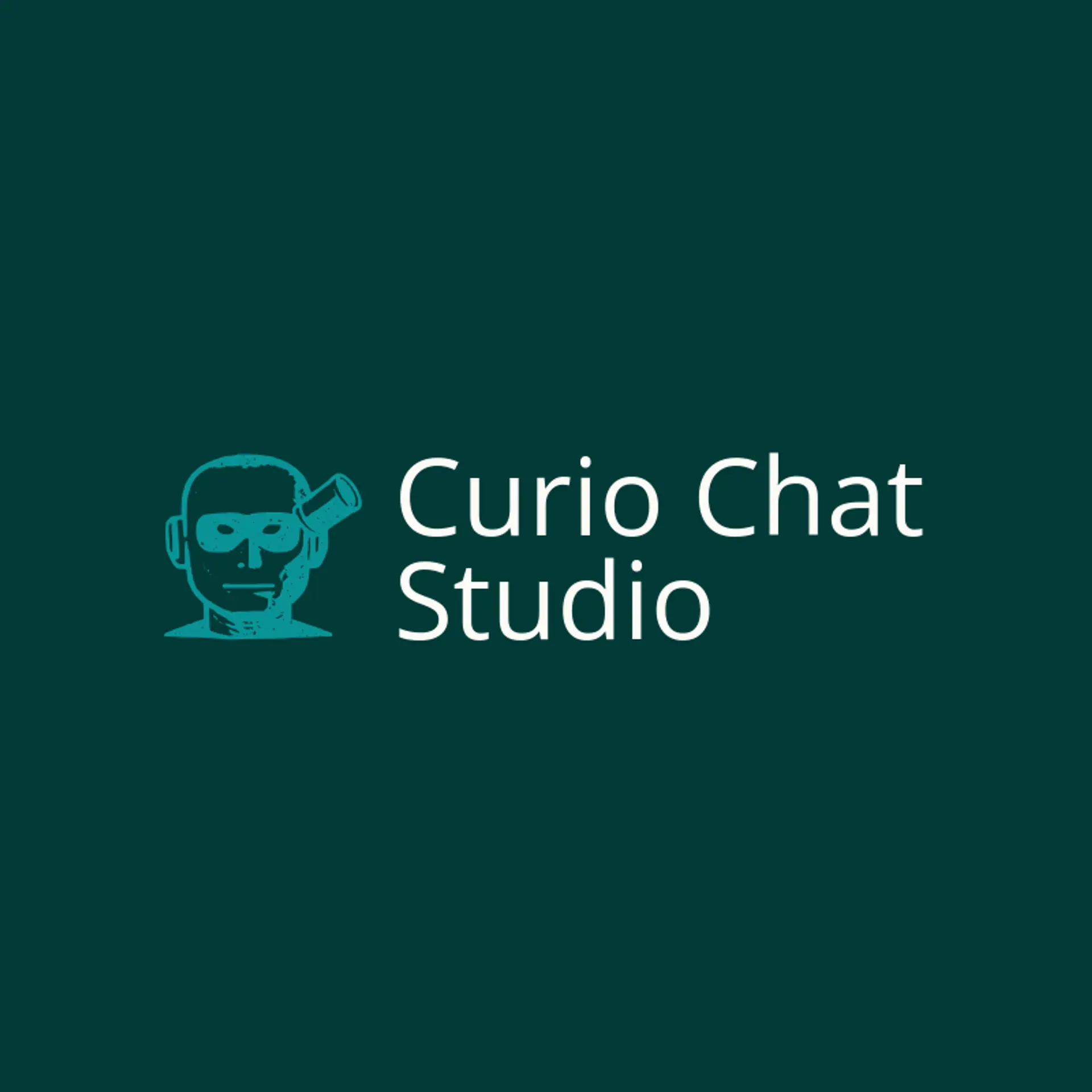 Curio Chat Studio logo for chatbot