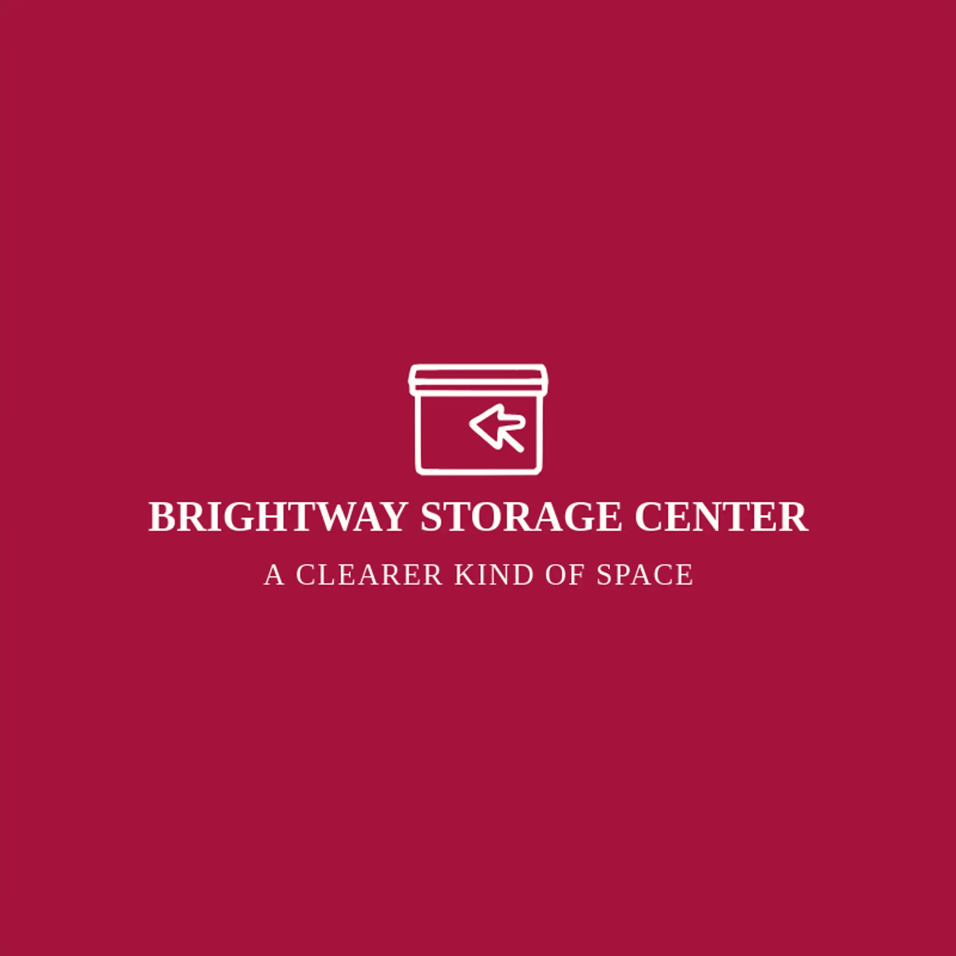 Brightway Storage Center logo for storage