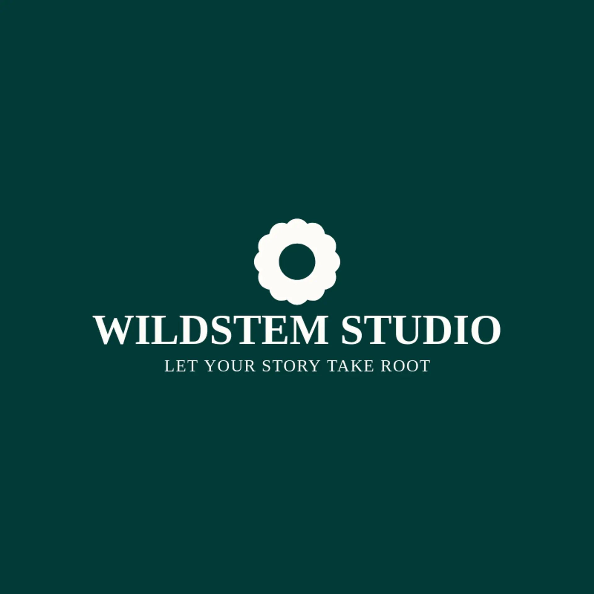 Wildstem Studio logo for bloom